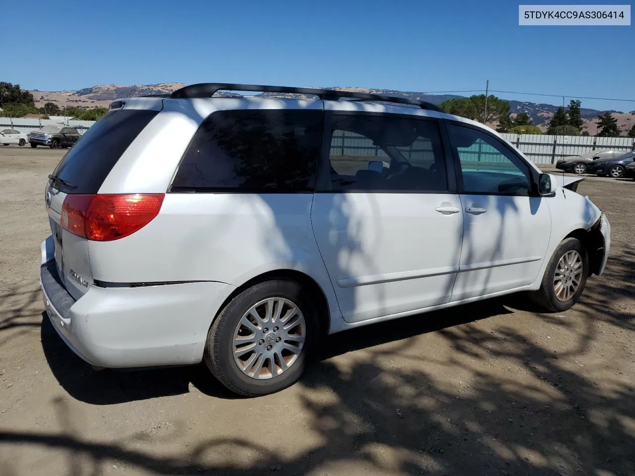 5TDYK4CC9AS306414 2010 Toyota Sienna Xle