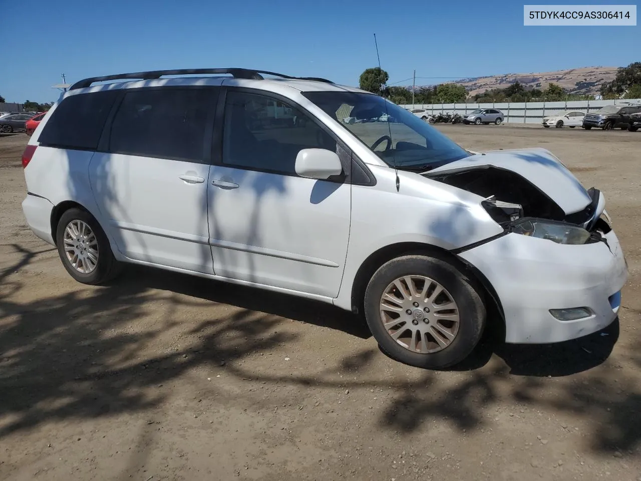 2010 Toyota Sienna Xle VIN: 5TDYK4CC9AS306414 Lot: 71462164