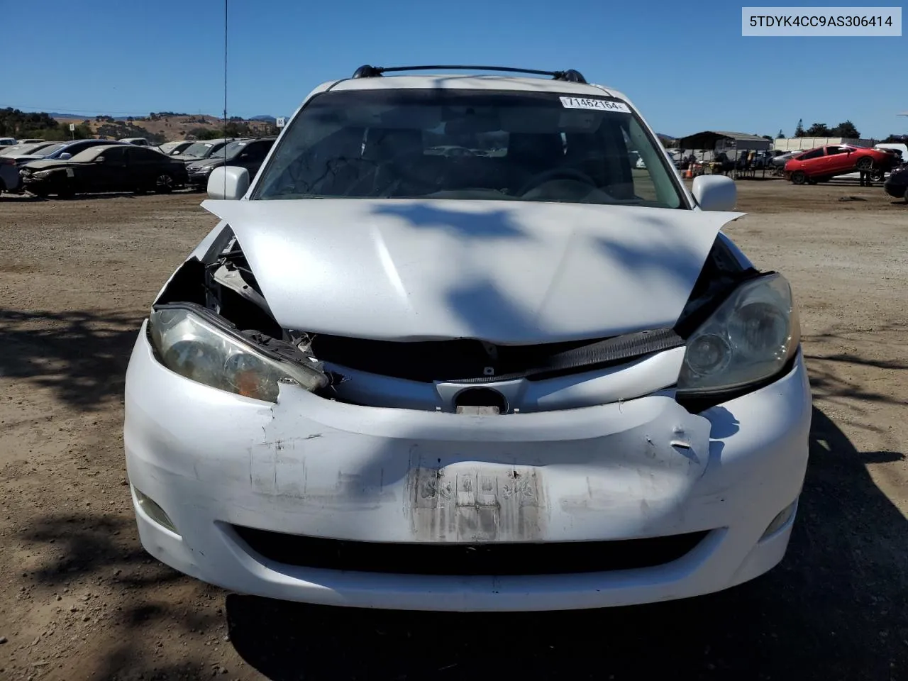 5TDYK4CC9AS306414 2010 Toyota Sienna Xle