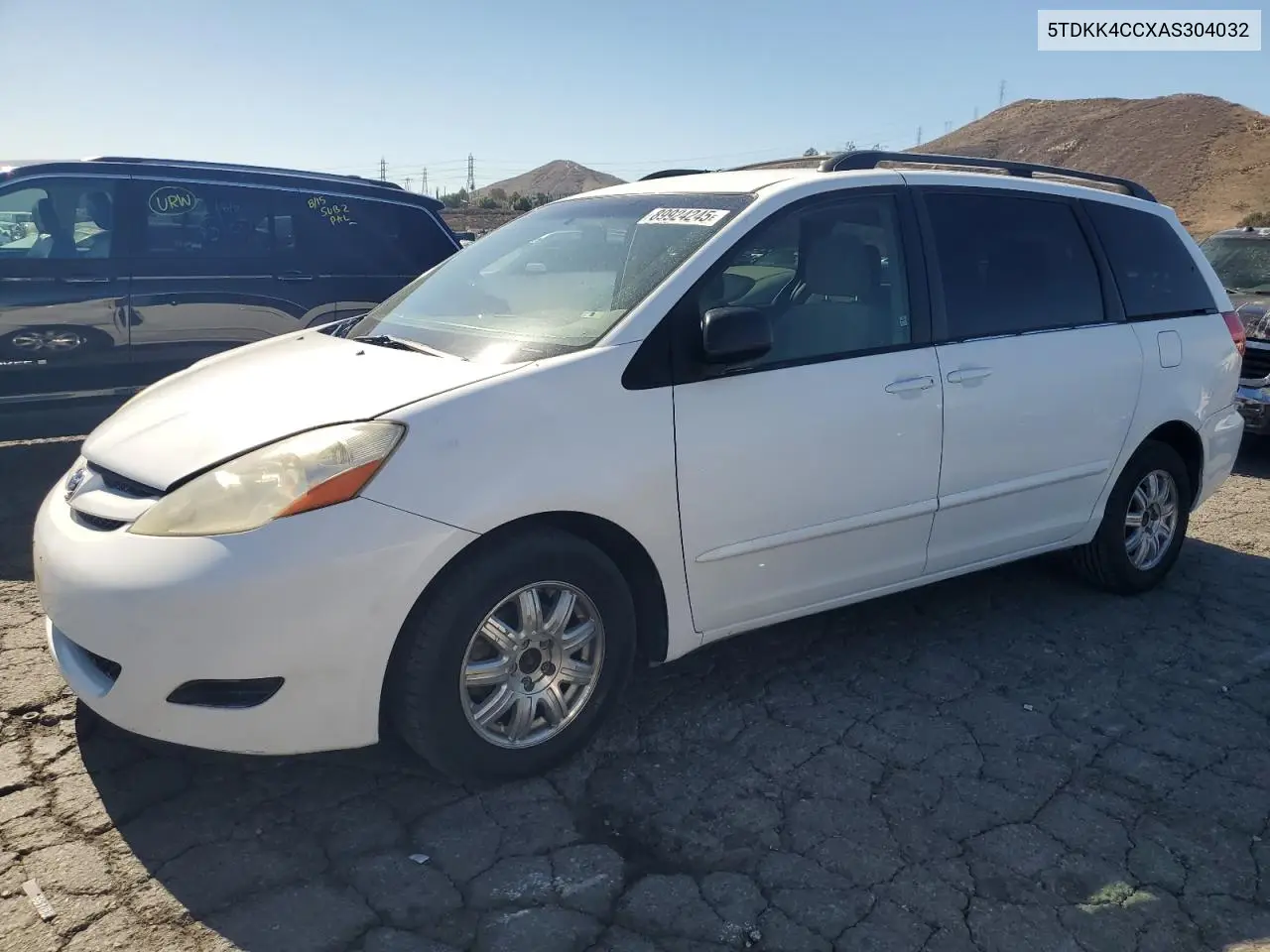 5TDKK4CCXAS304032 2010 Toyota Sienna Ce