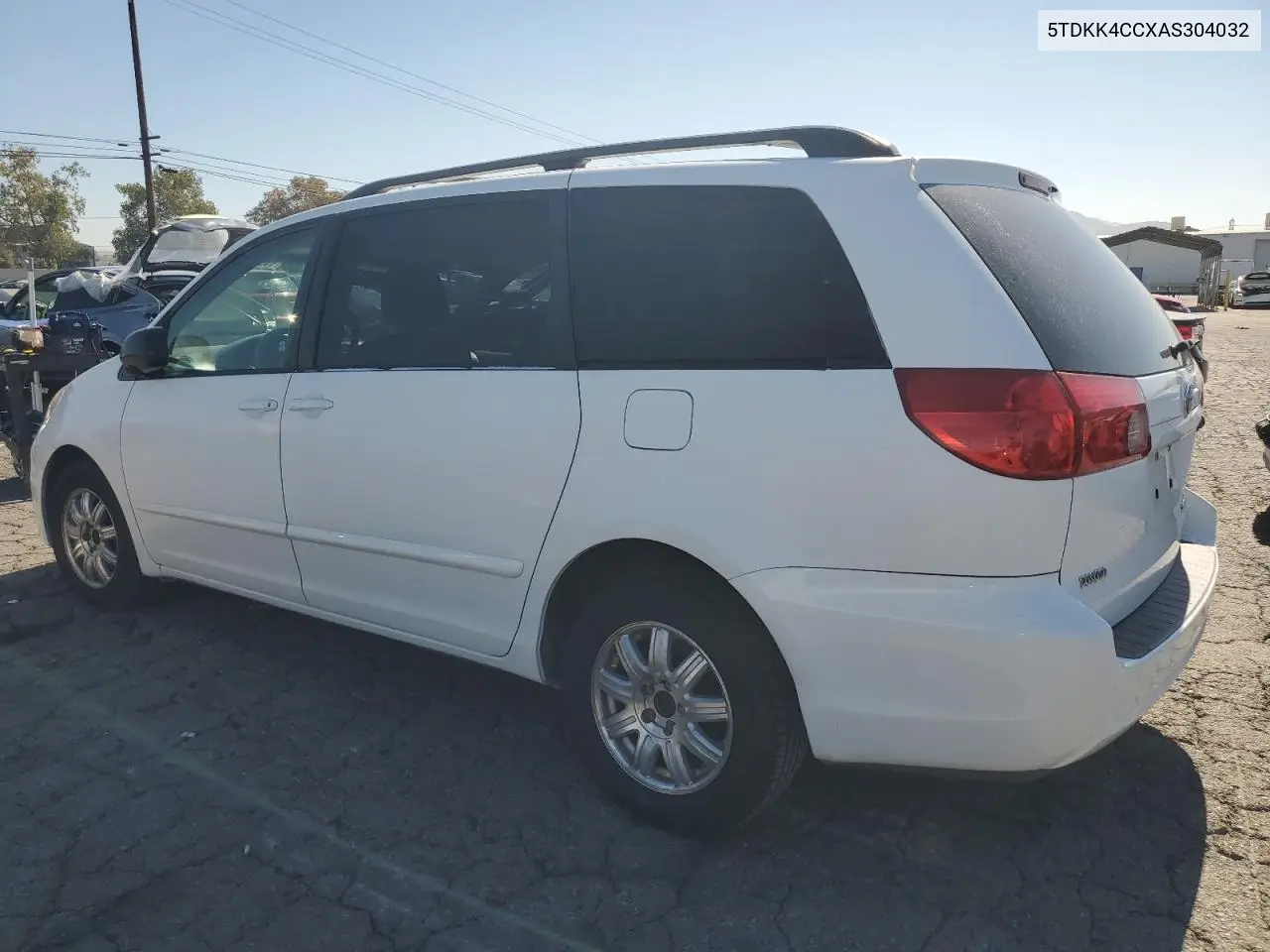 5TDKK4CCXAS304032 2010 Toyota Sienna Ce