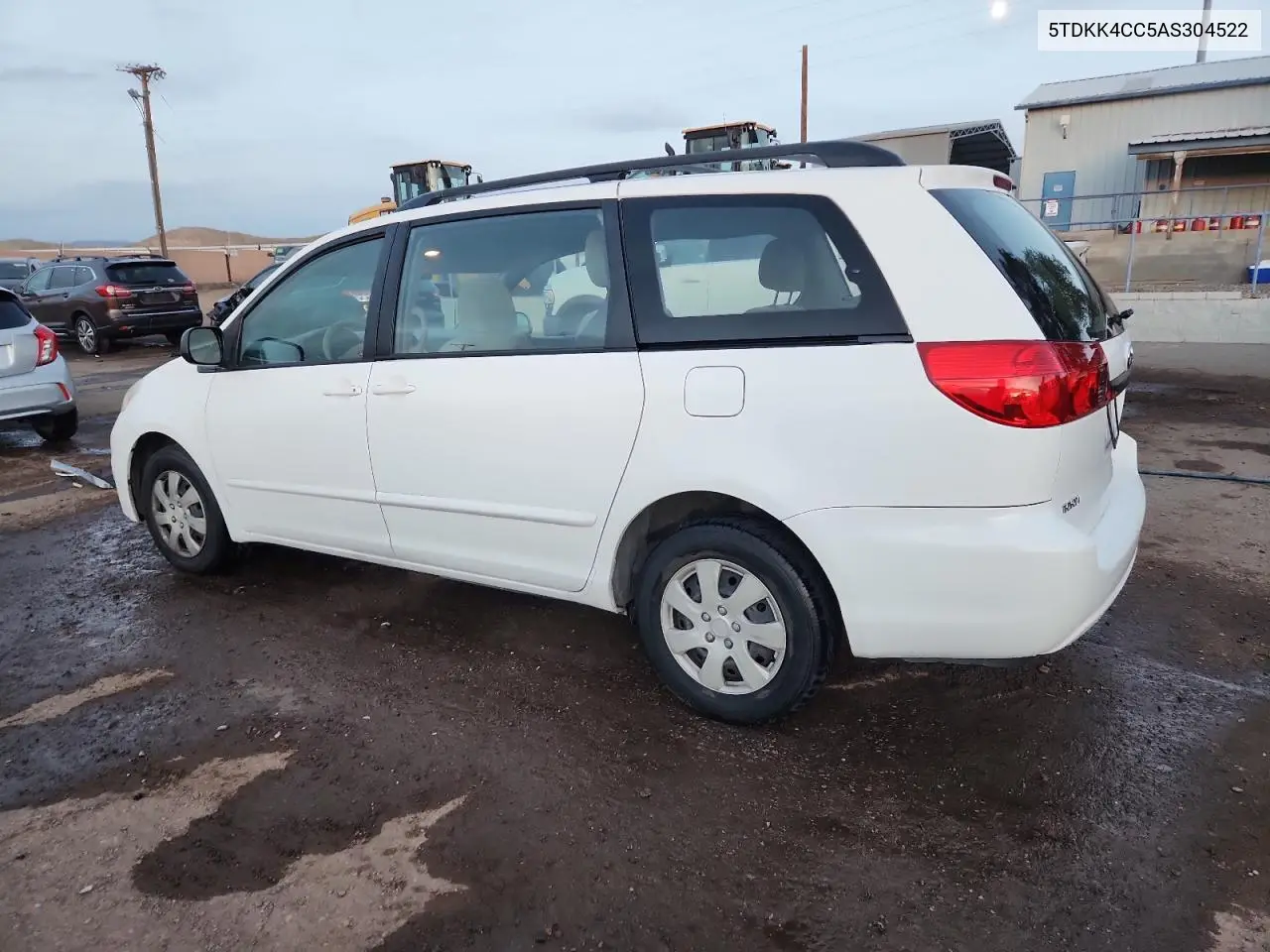 5TDKK4CC5AS304522 2010 Toyota Sienna Ce