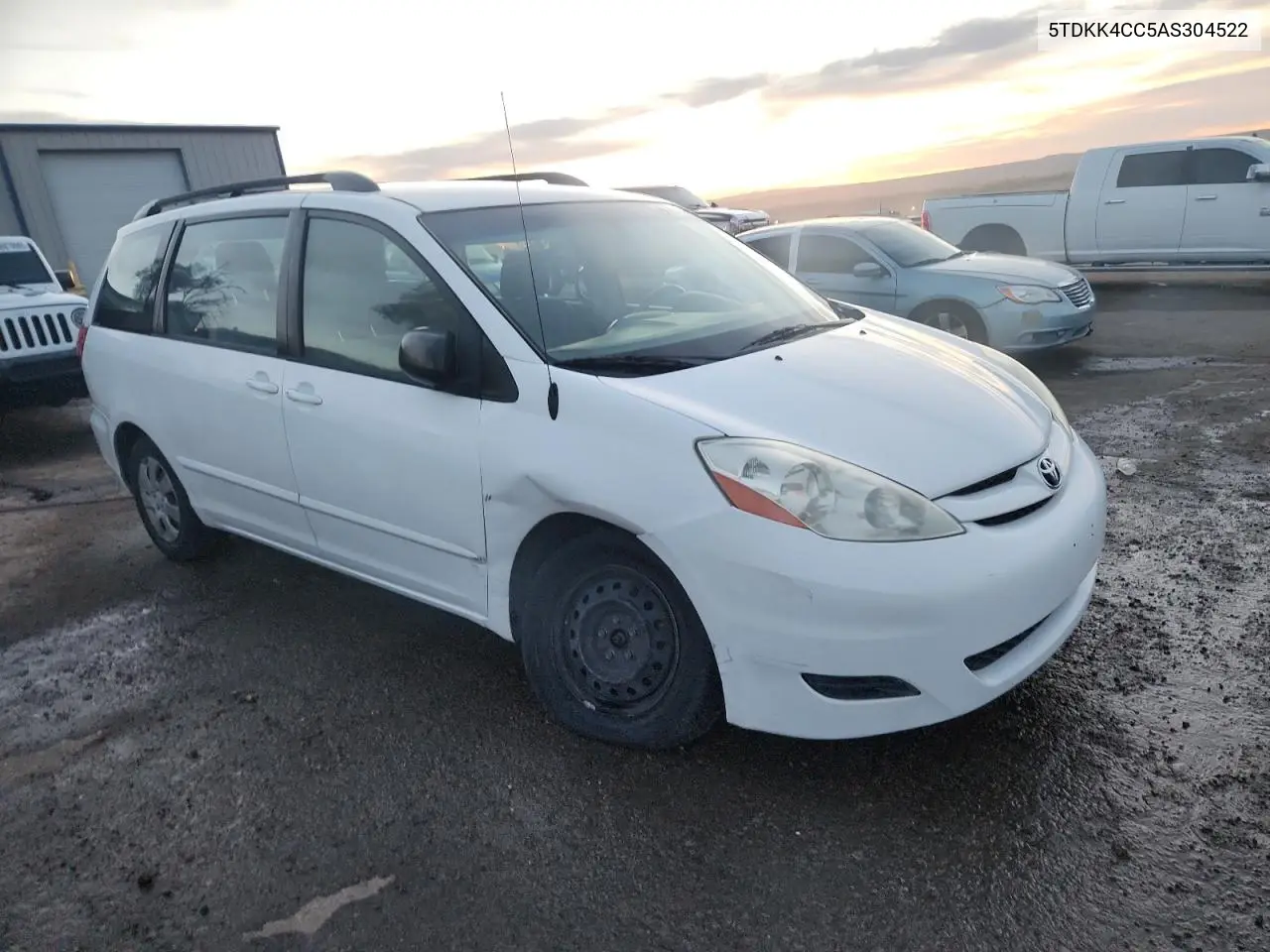 5TDKK4CC5AS304522 2010 Toyota Sienna Ce