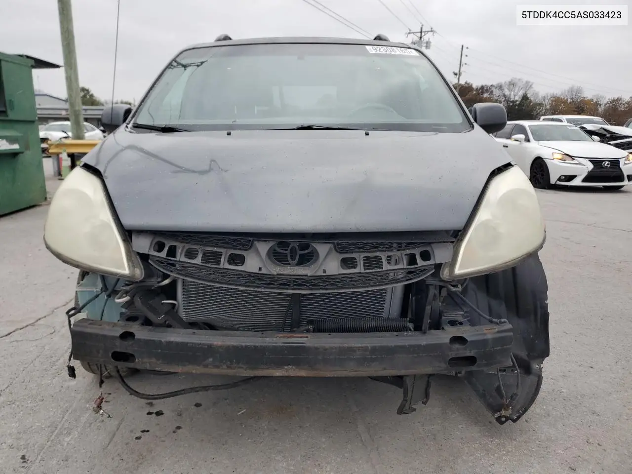 5TDDK4CC5AS033423 2010 Toyota Sienna Xle