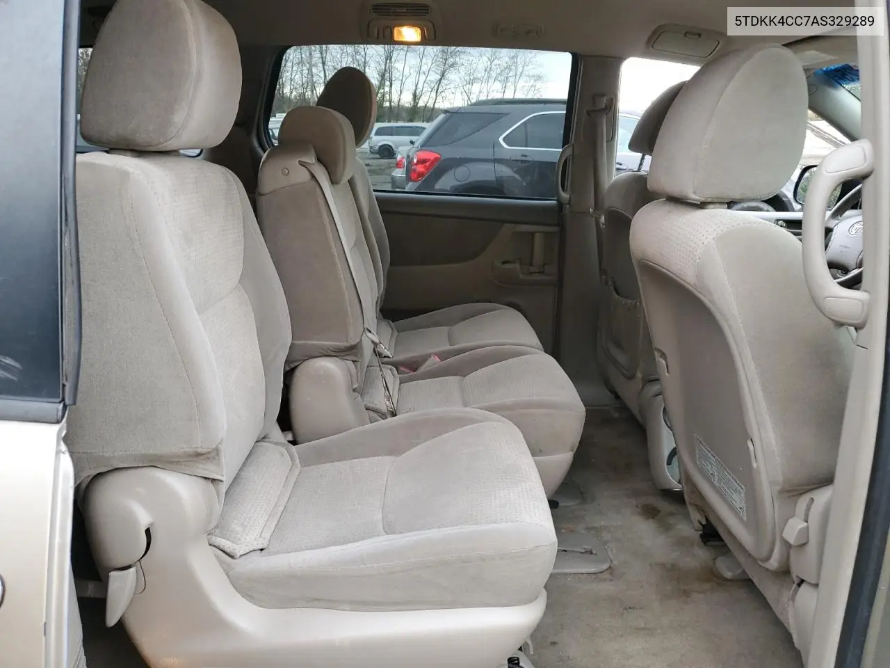 5TDKK4CC7AS329289 2010 Toyota Sienna Ce