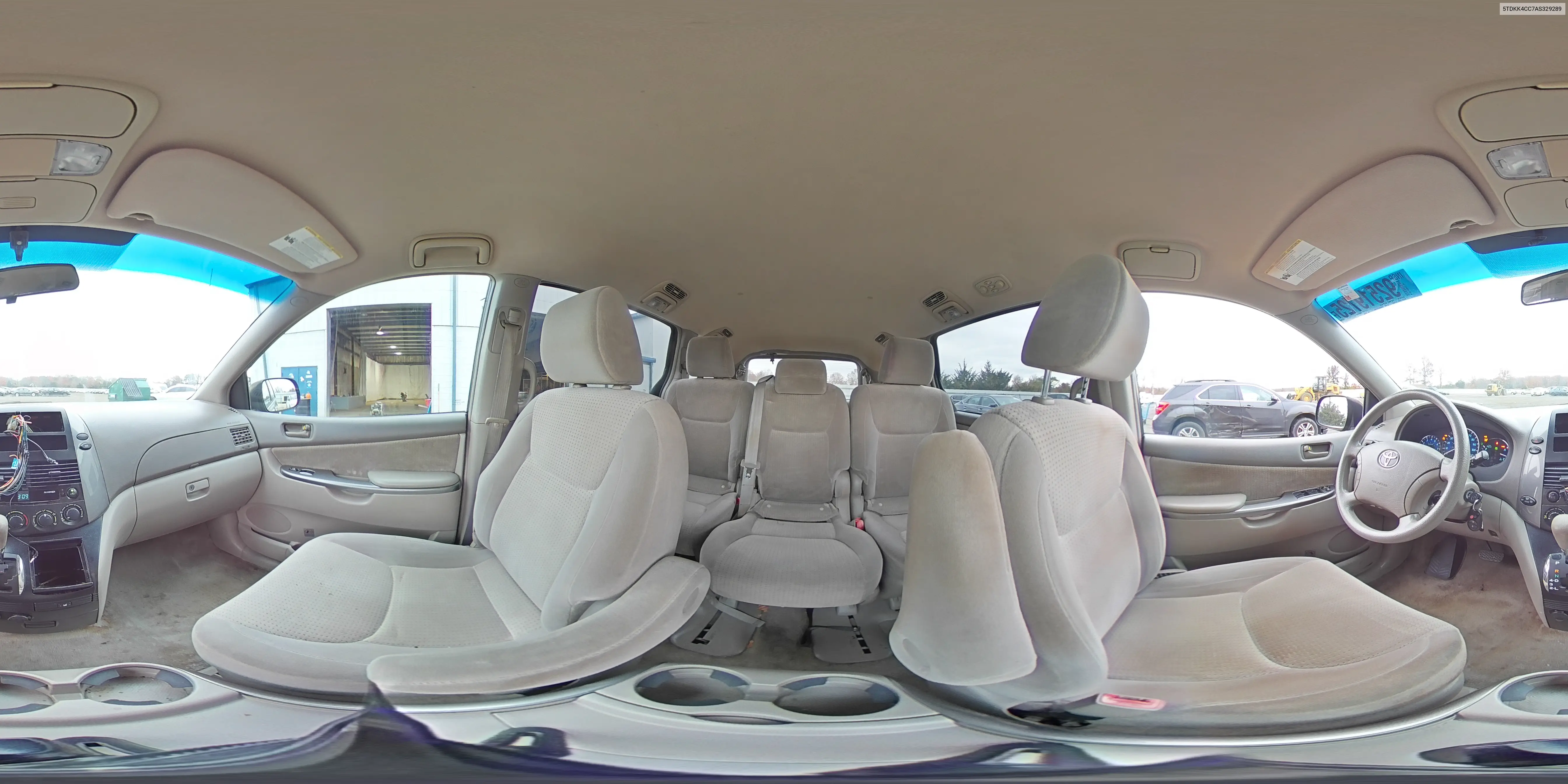 5TDKK4CC7AS329289 2010 Toyota Sienna Ce