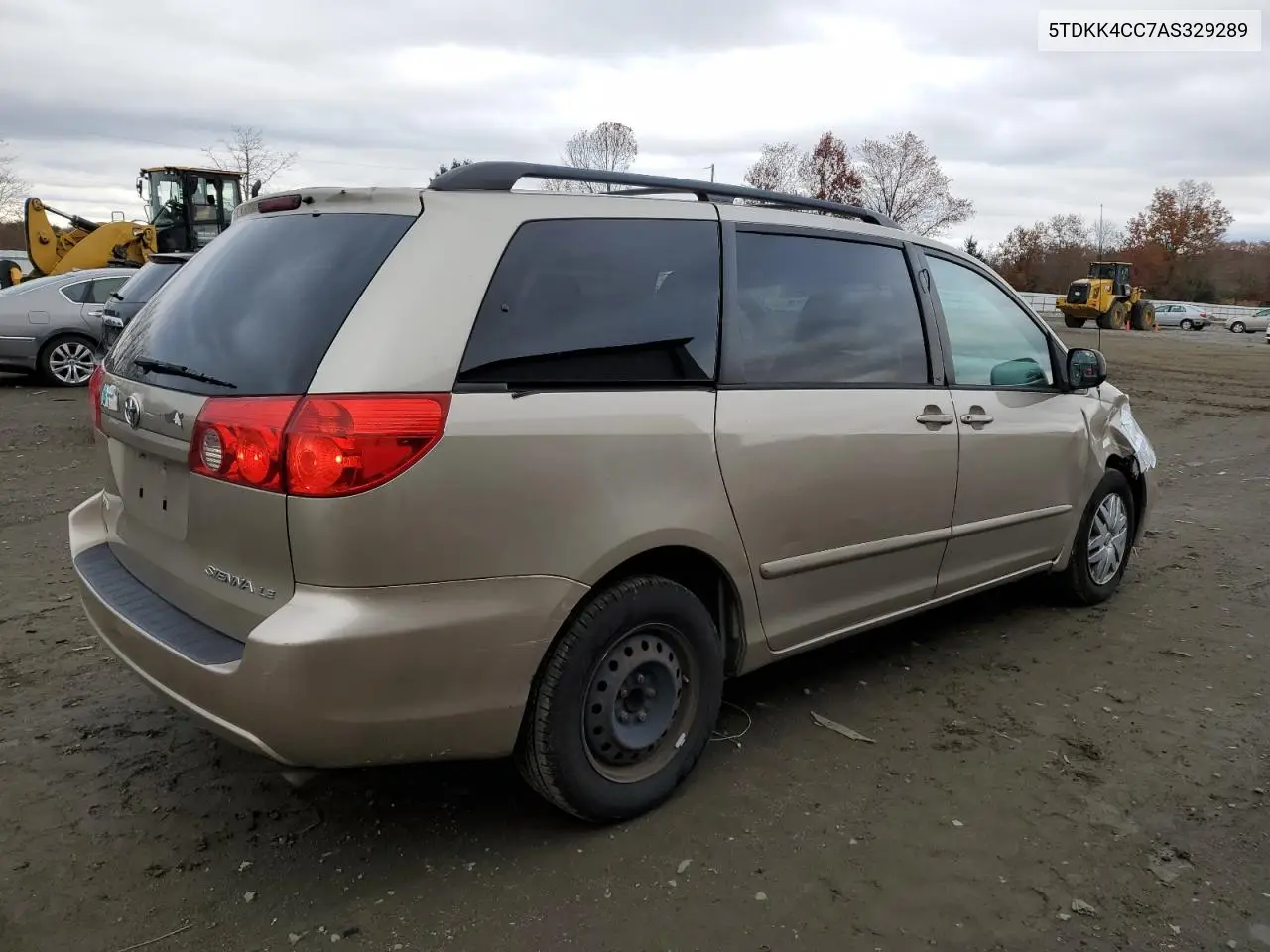5TDKK4CC7AS329289 2010 Toyota Sienna Ce