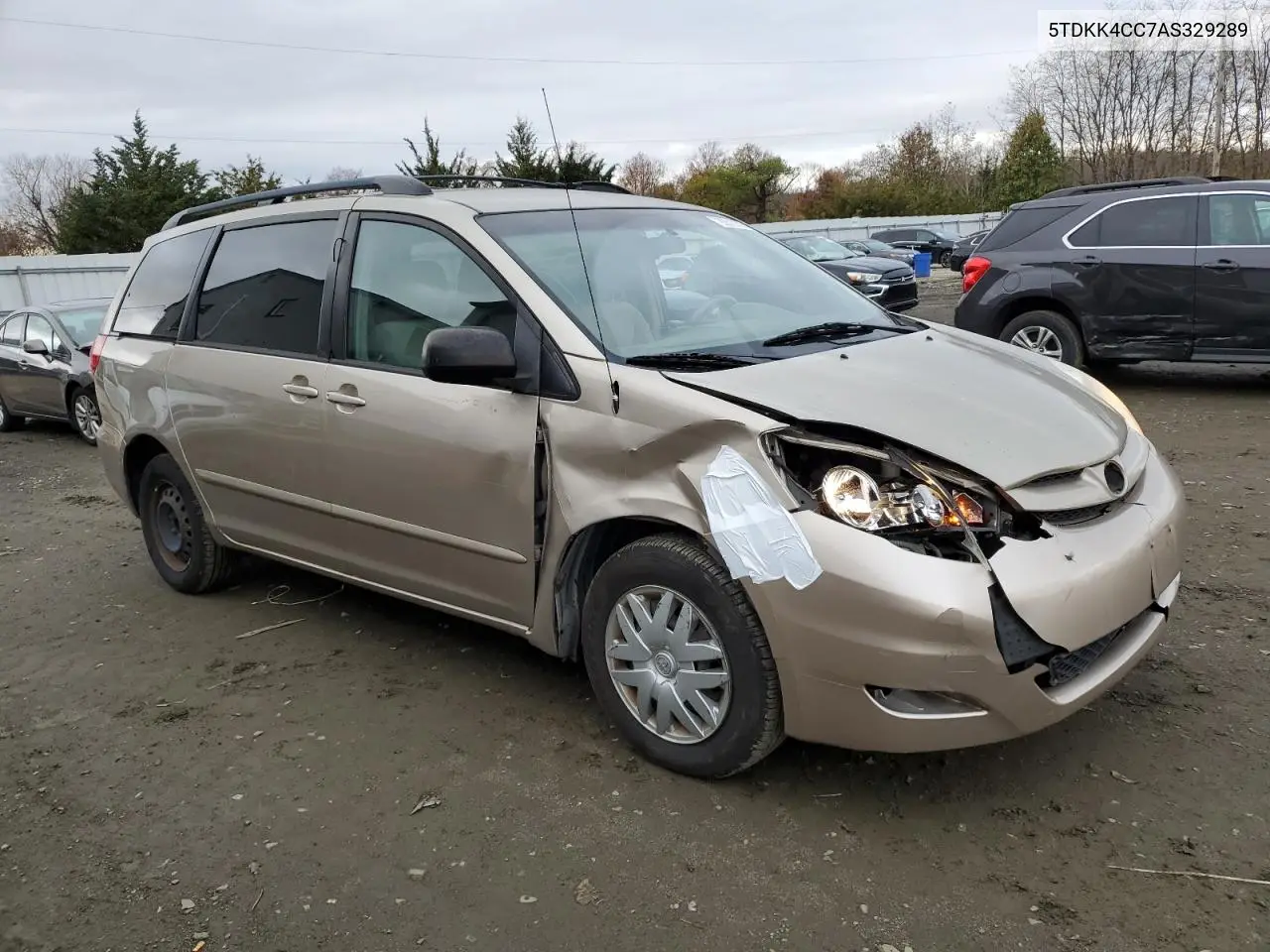 5TDKK4CC7AS329289 2010 Toyota Sienna Ce
