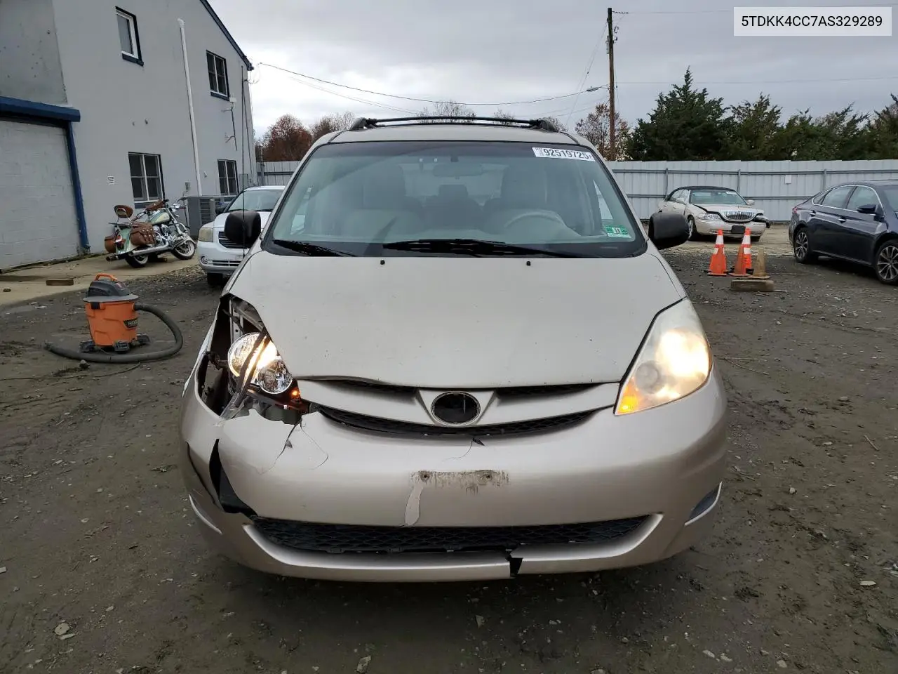 5TDKK4CC7AS329289 2010 Toyota Sienna Ce