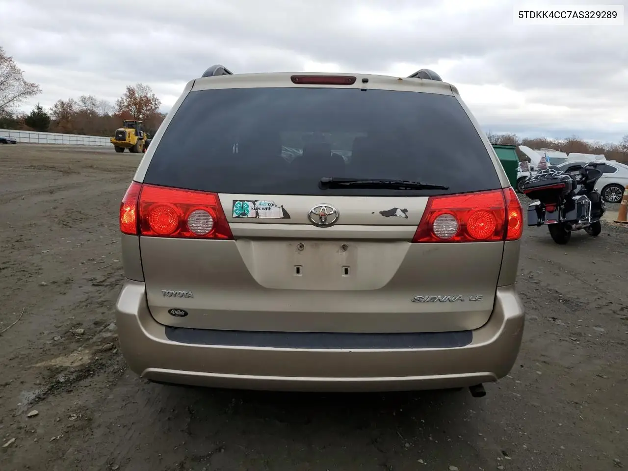 5TDKK4CC7AS329289 2010 Toyota Sienna Ce
