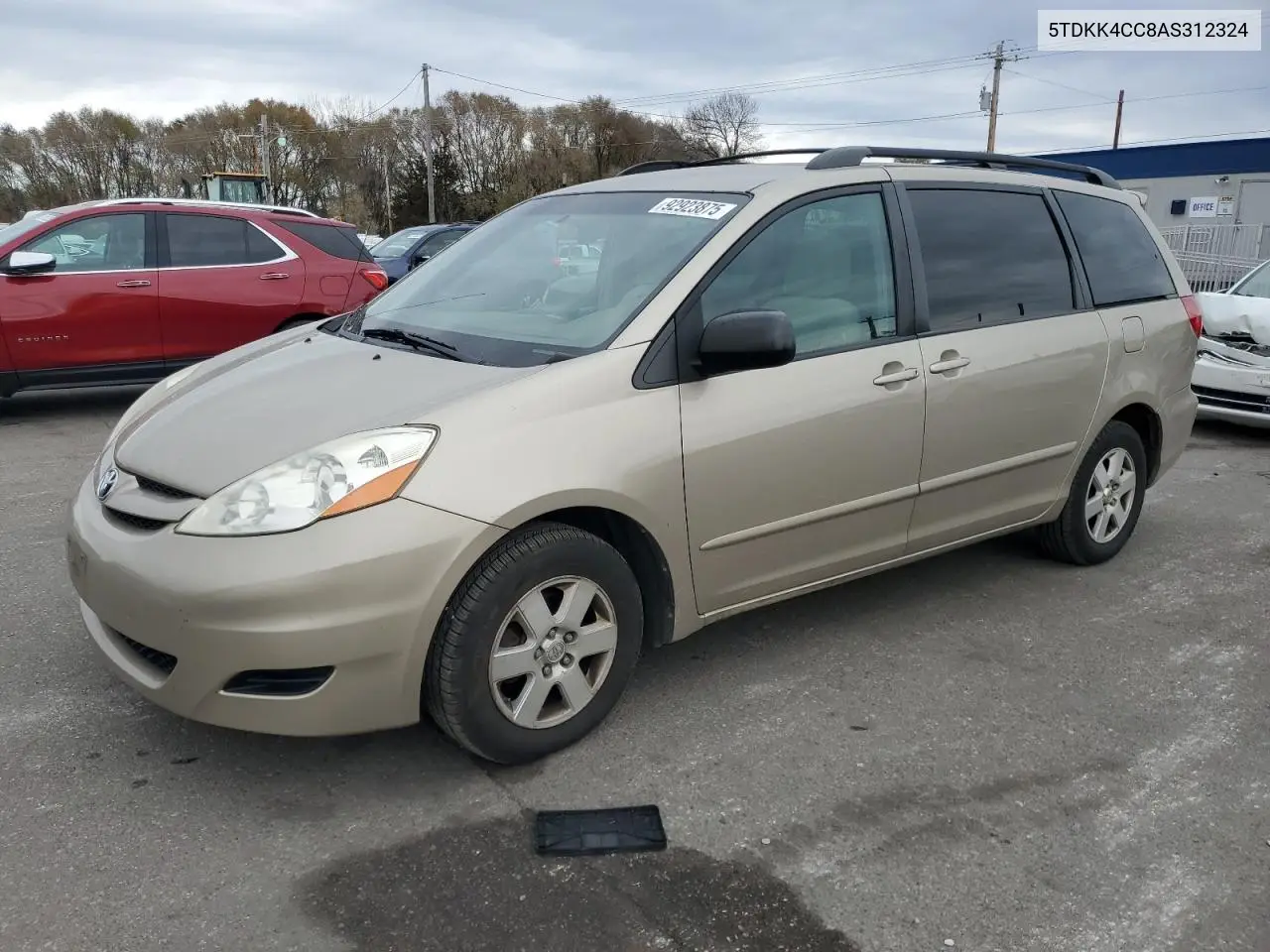 5TDKK4CC8AS312324 2010 Toyota Sienna Ce