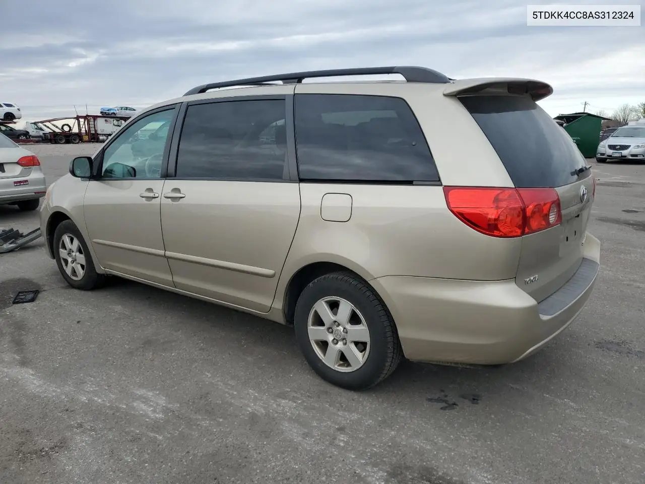5TDKK4CC8AS312324 2010 Toyota Sienna Ce