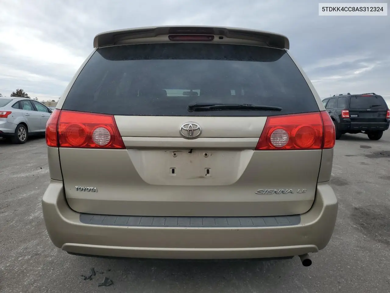 5TDKK4CC8AS312324 2010 Toyota Sienna Ce