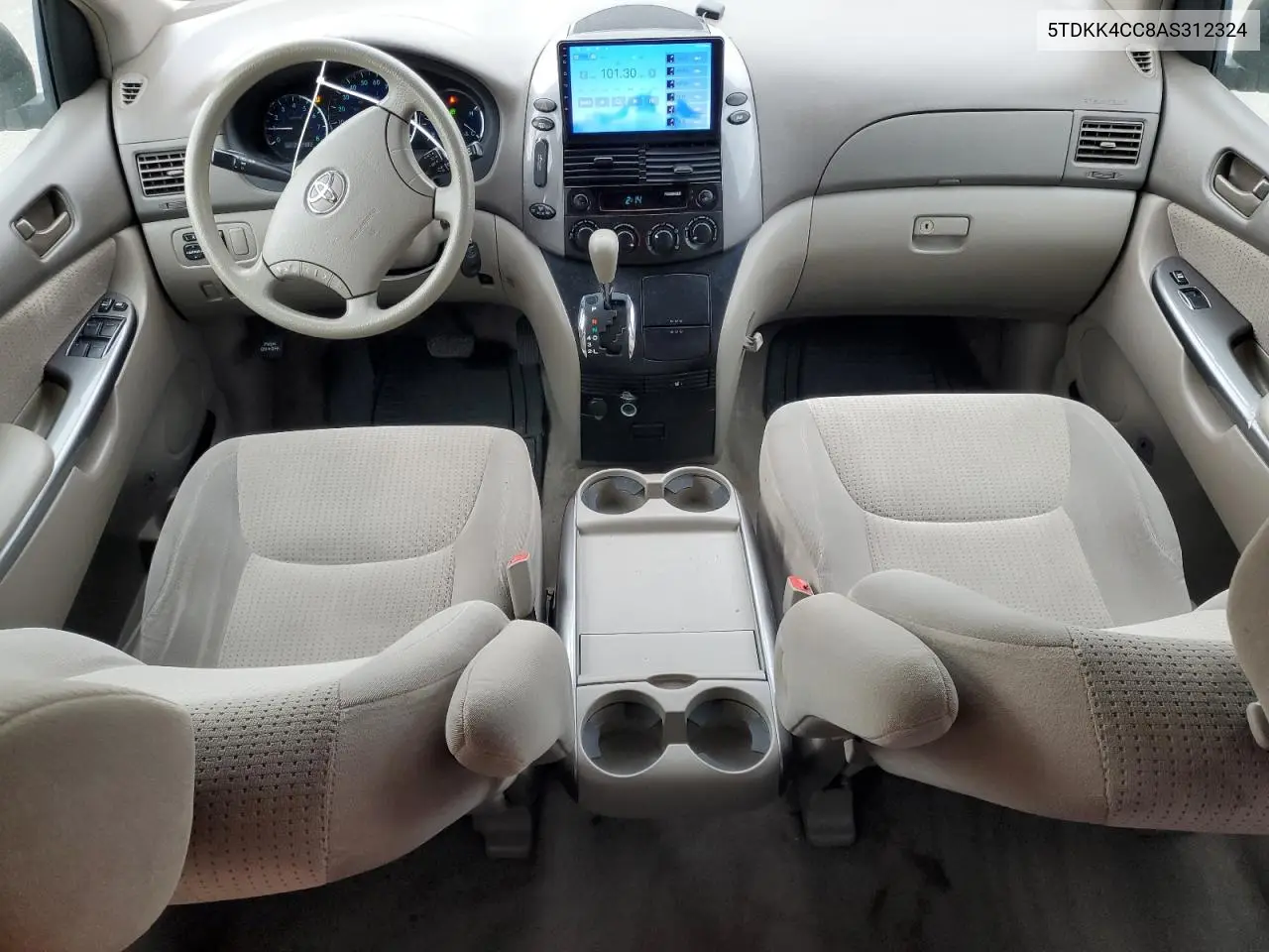 5TDKK4CC8AS312324 2010 Toyota Sienna Ce