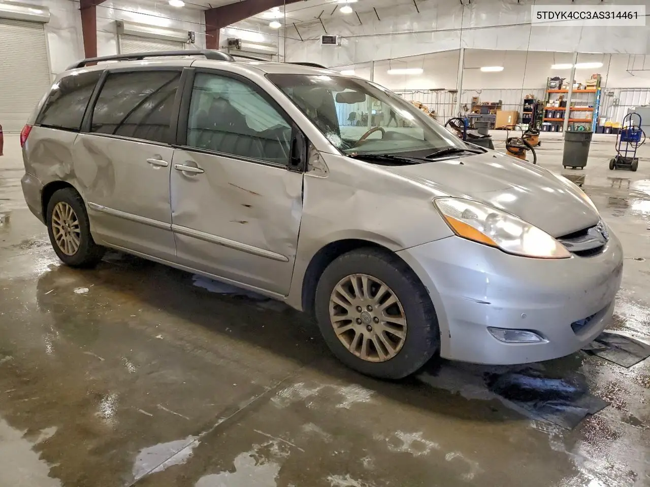 5TDYK4CC3AS314461 2010 Toyota Sienna Xle