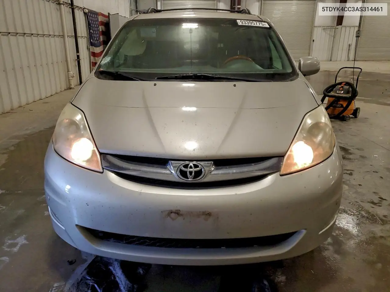 5TDYK4CC3AS314461 2010 Toyota Sienna Xle