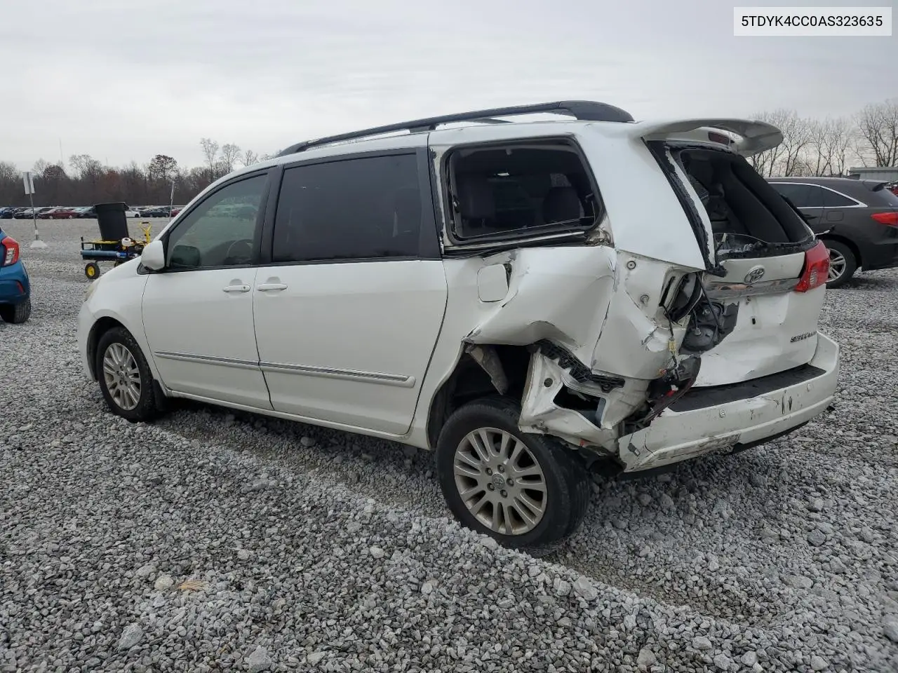 5TDYK4CC0AS323635 2010 Toyota Sienna Xle