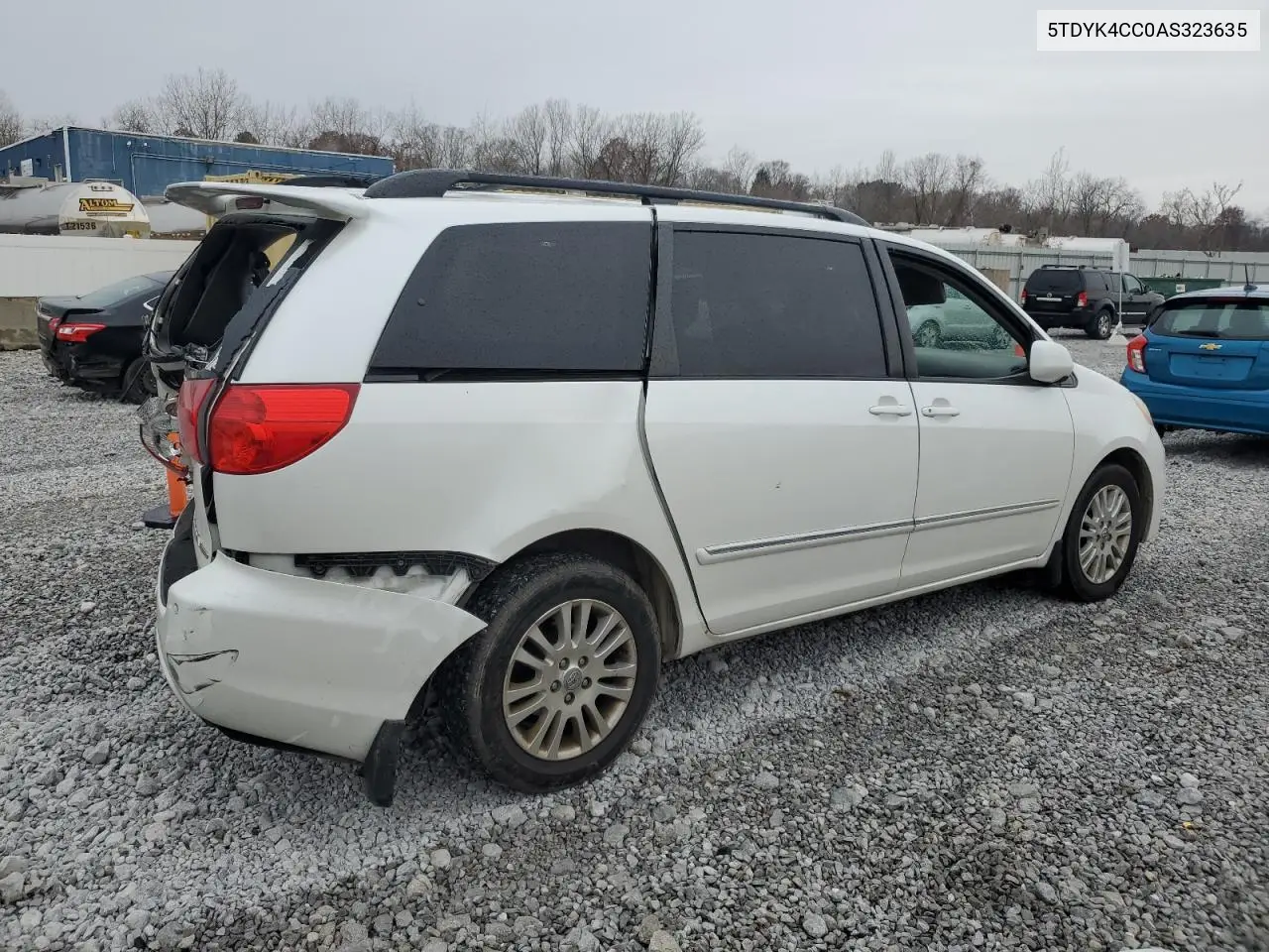 5TDYK4CC0AS323635 2010 Toyota Sienna Xle