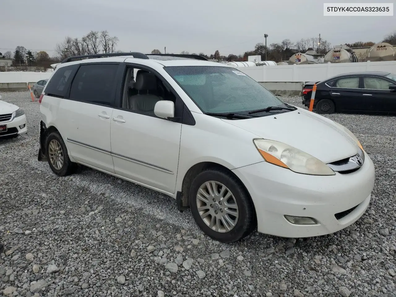 5TDYK4CC0AS323635 2010 Toyota Sienna Xle