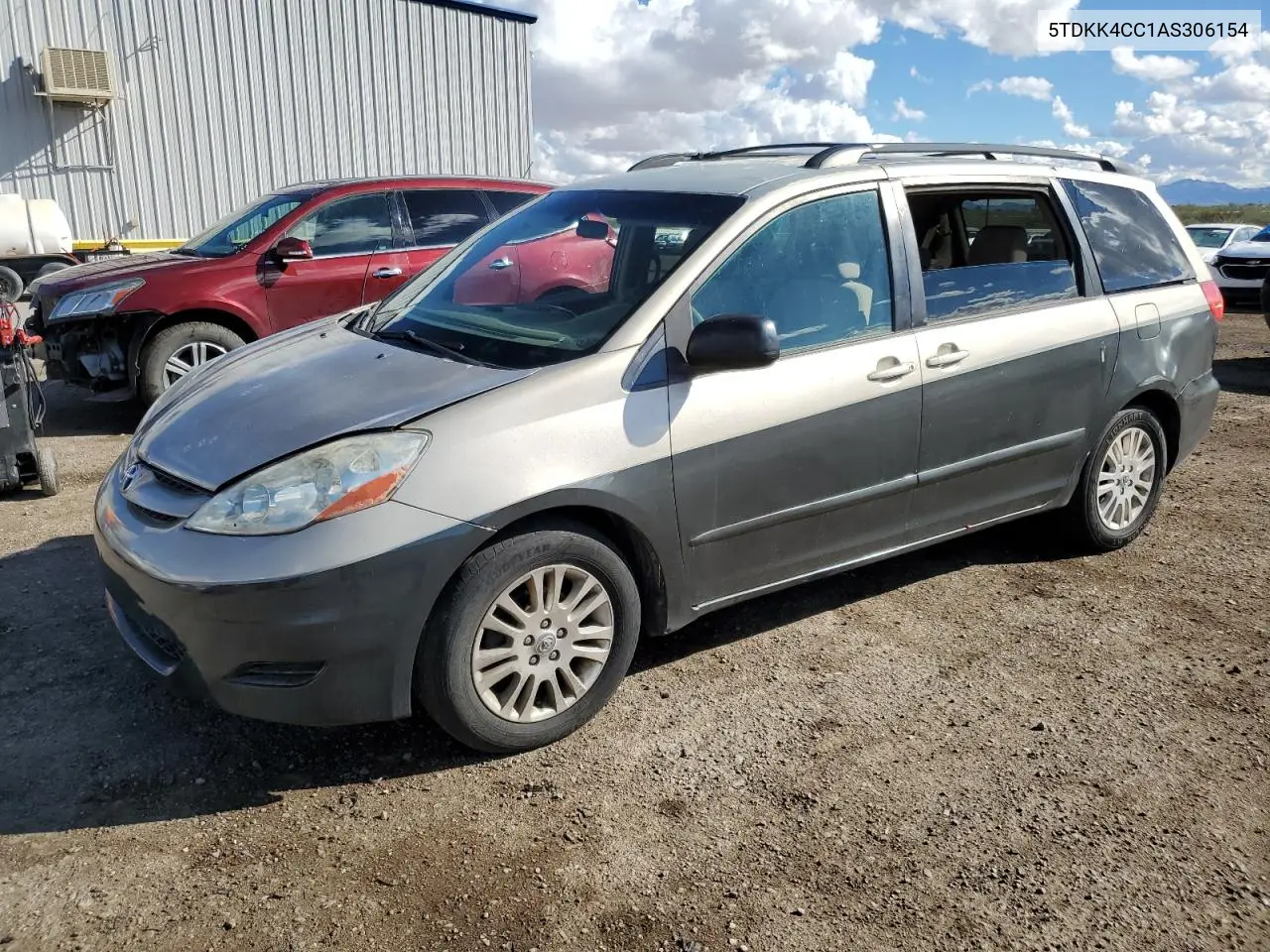 5TDKK4CC1AS306154 2010 Toyota Sienna Ce