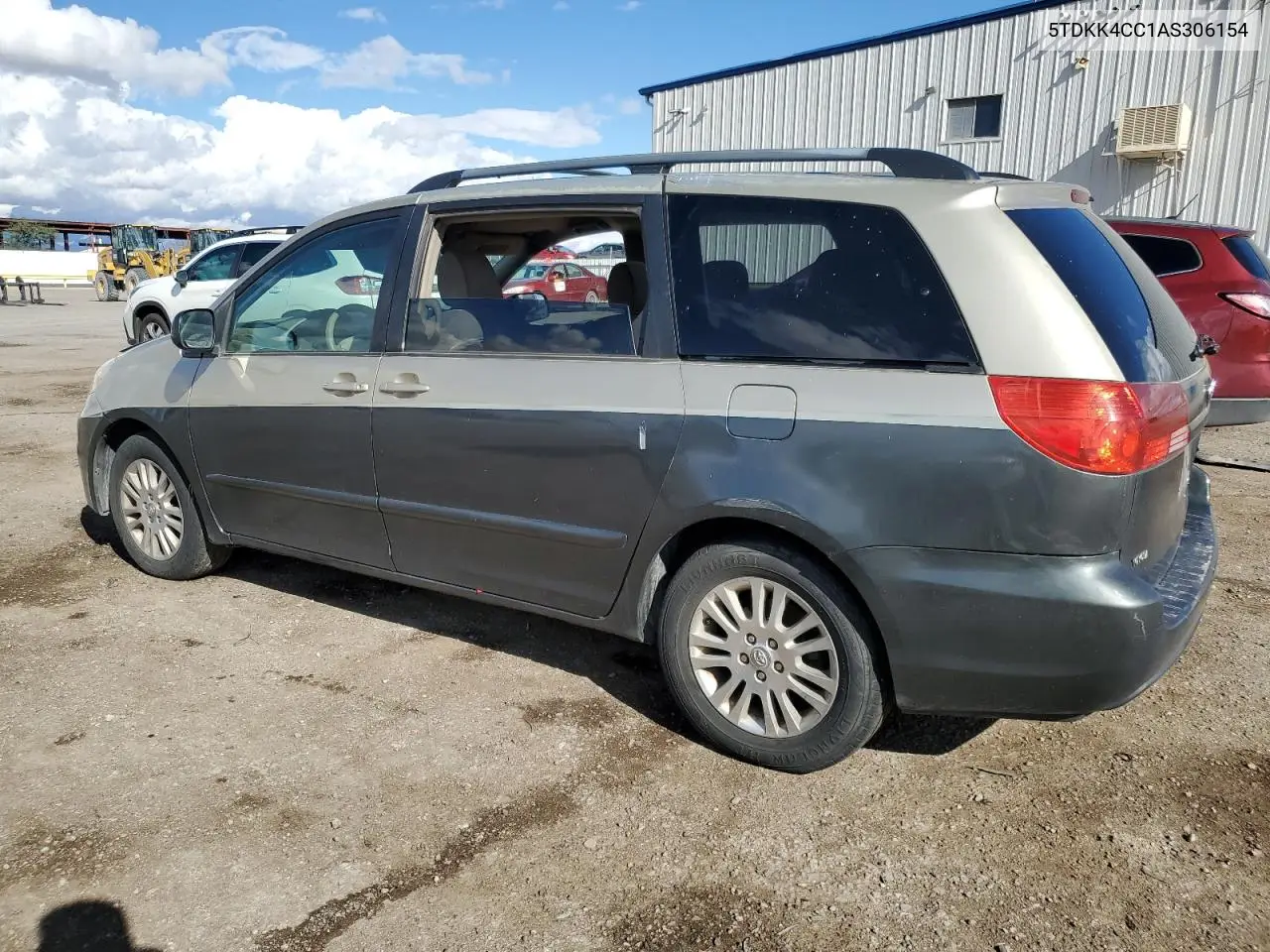 5TDKK4CC1AS306154 2010 Toyota Sienna Ce