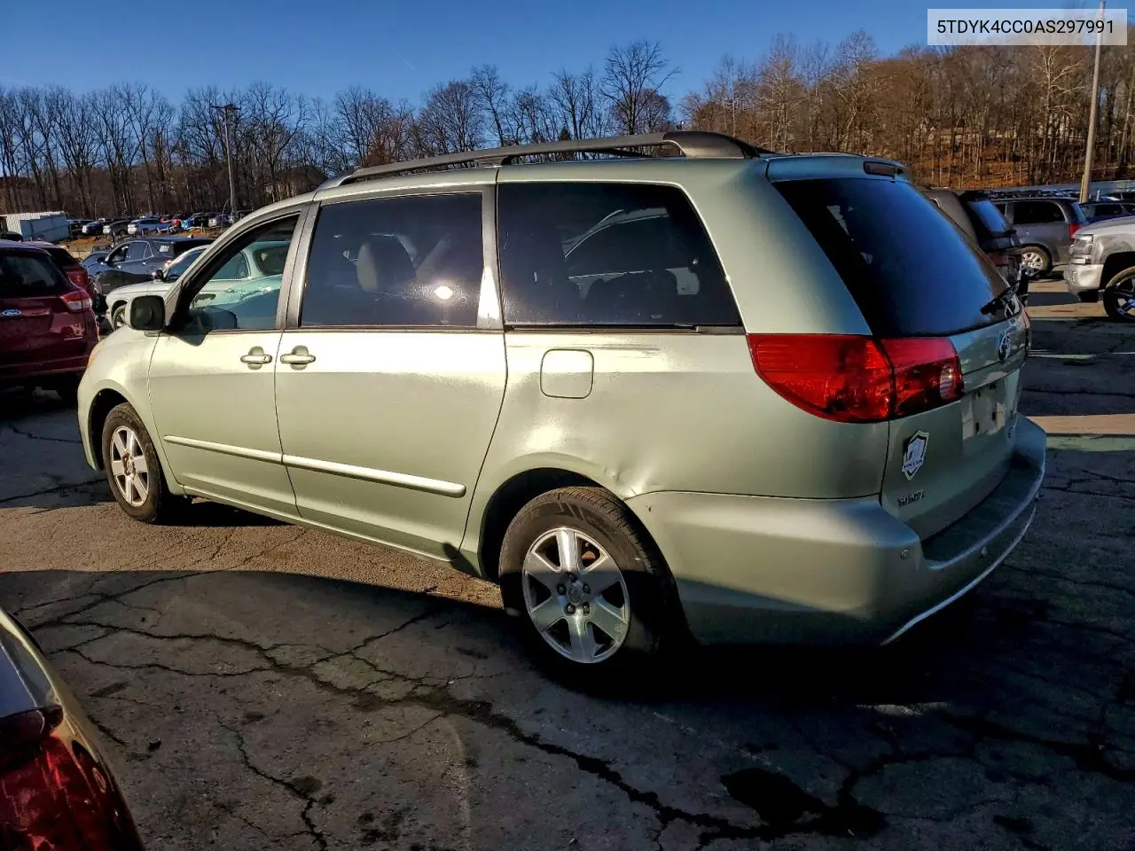 5TDYK4CC0AS297991 2010 Toyota Sienna Xle