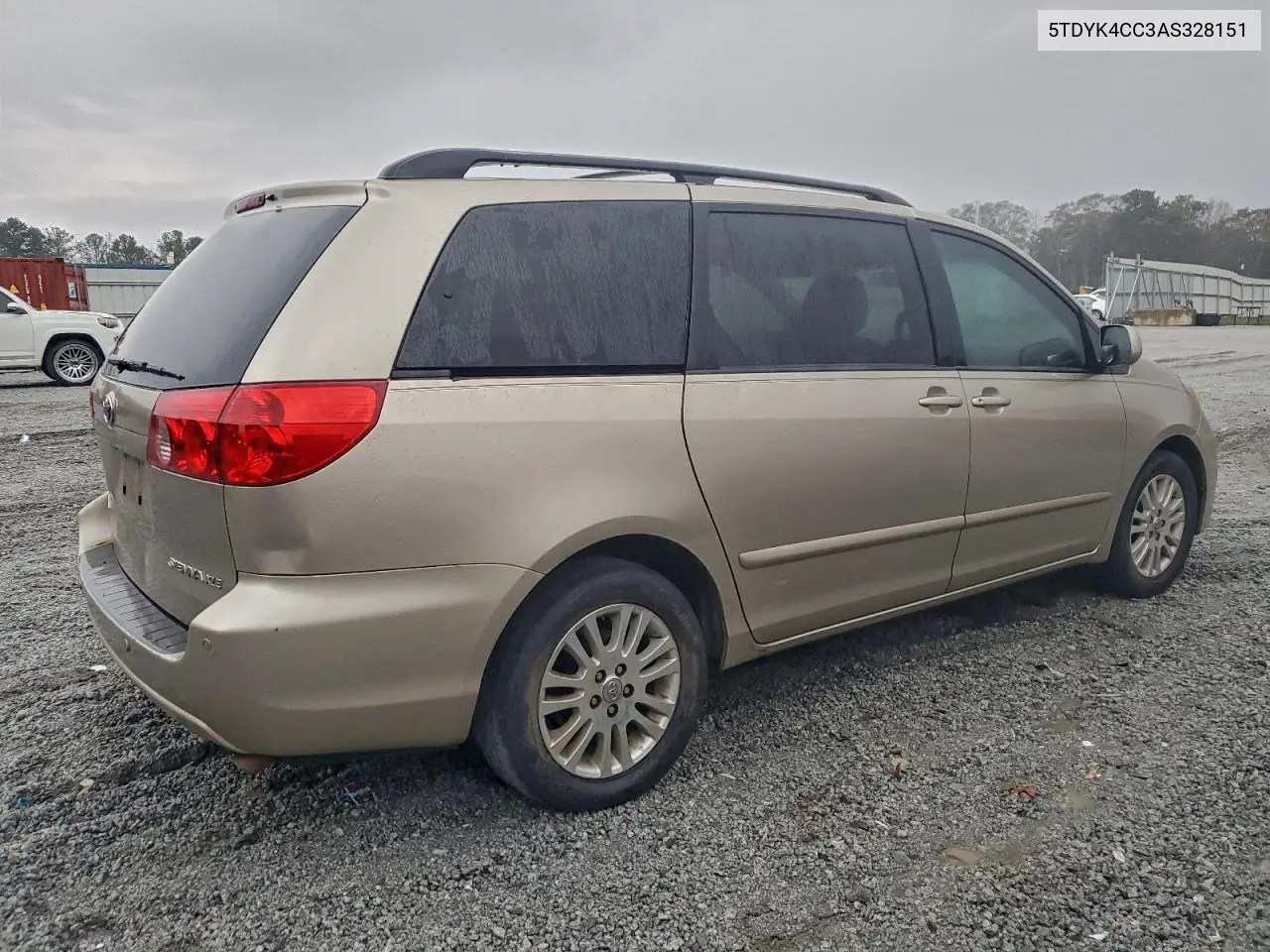 5TDYK4CC3AS328151 2010 Toyota Sienna Xle