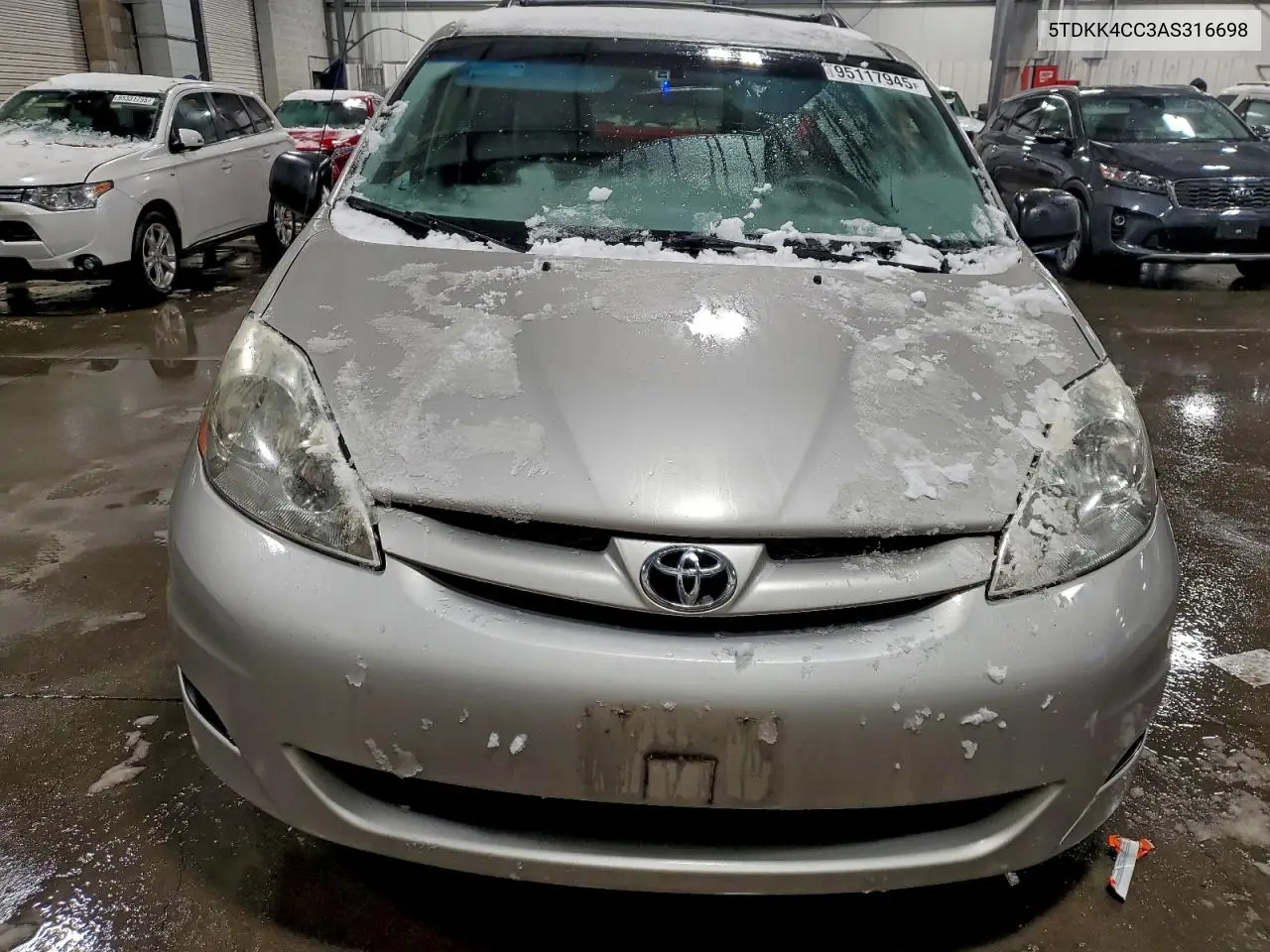 5TDKK4CC3AS316698 2010 Toyota Sienna Ce