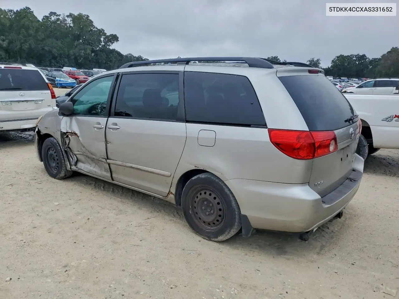 5TDKK4CCXAS331652 2010 Toyota Sienna Ce