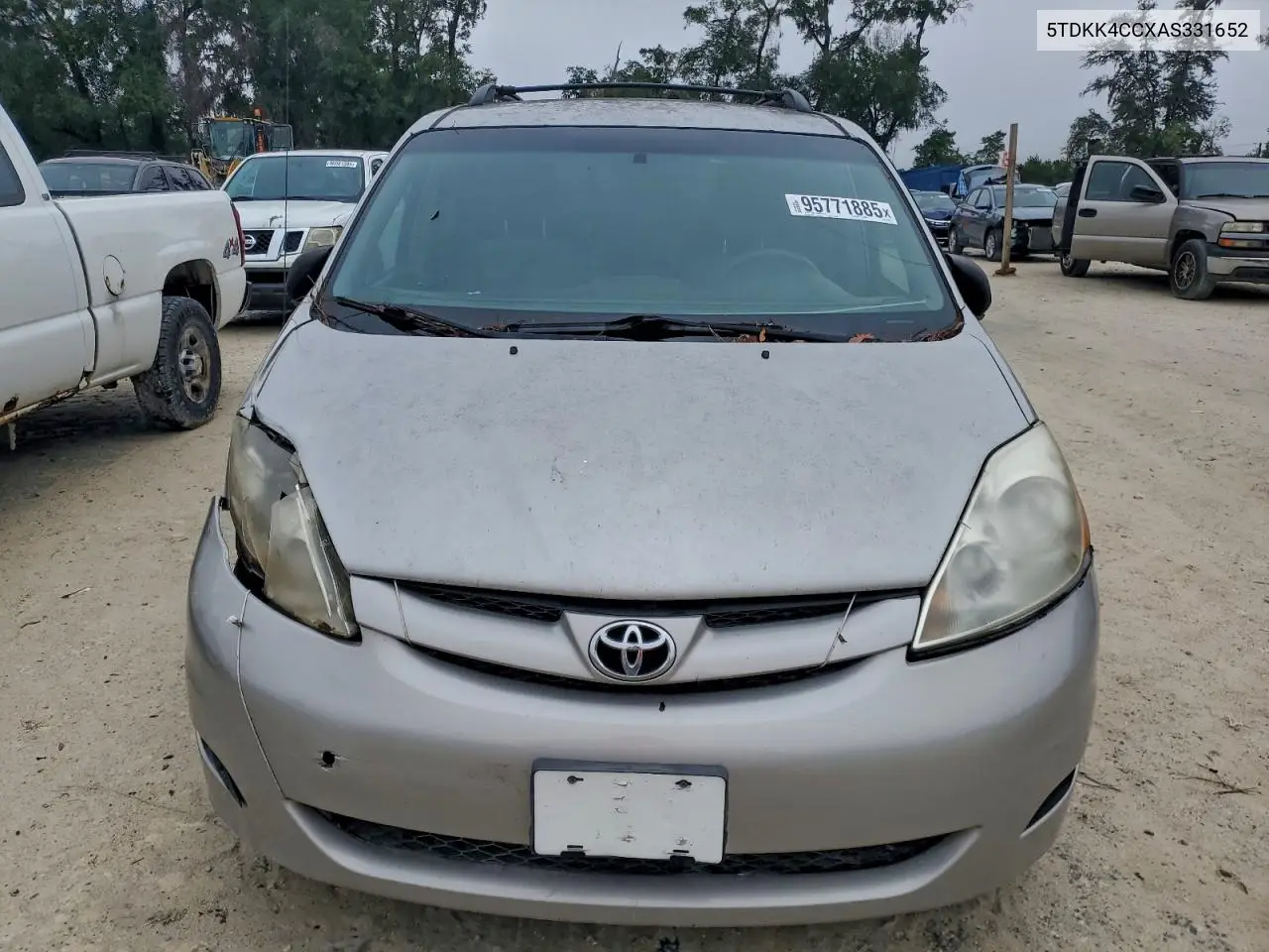 5TDKK4CCXAS331652 2010 Toyota Sienna Ce