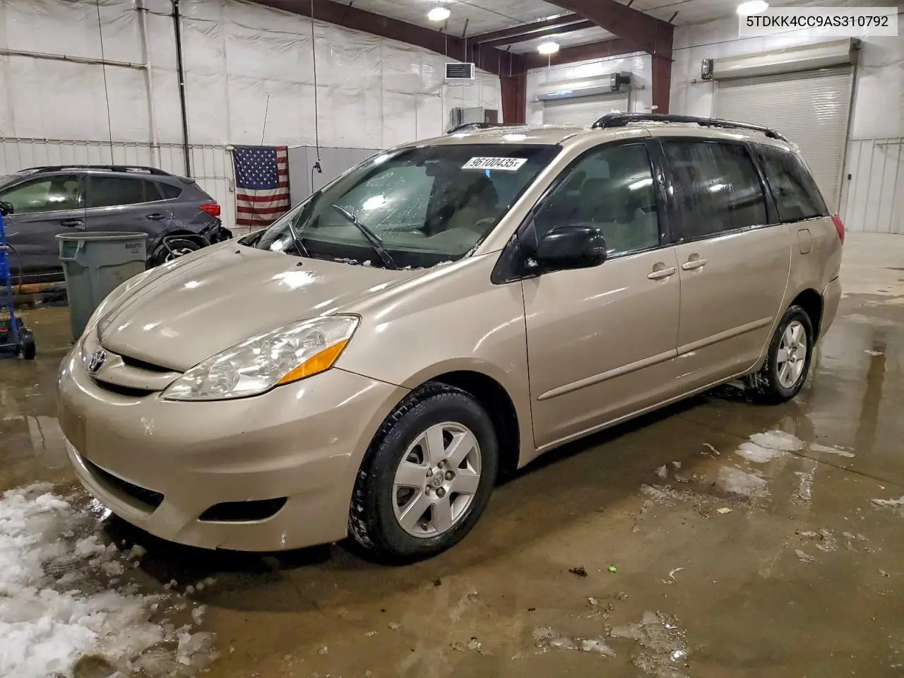 5TDKK4CC9AS310792 2010 Toyota Sienna Ce