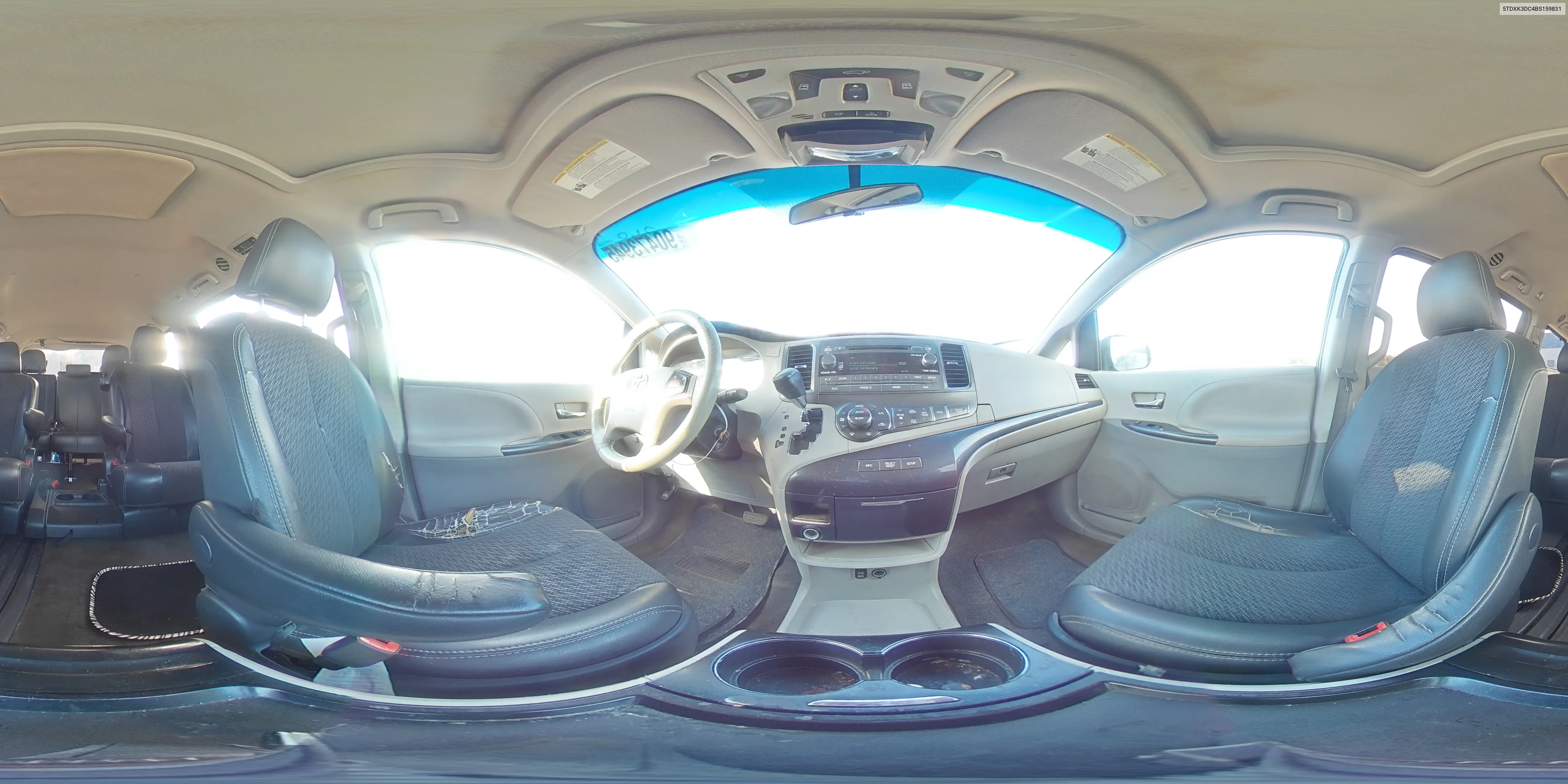 5TDXK3DC4BS159831 2011 Toyota Sienna Sport