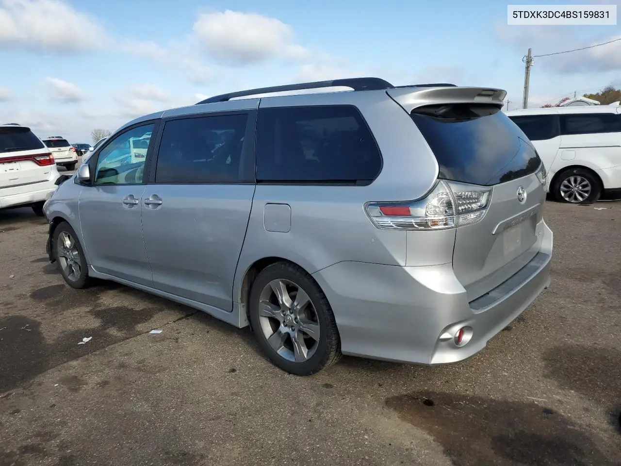 5TDXK3DC4BS159831 2011 Toyota Sienna Sport