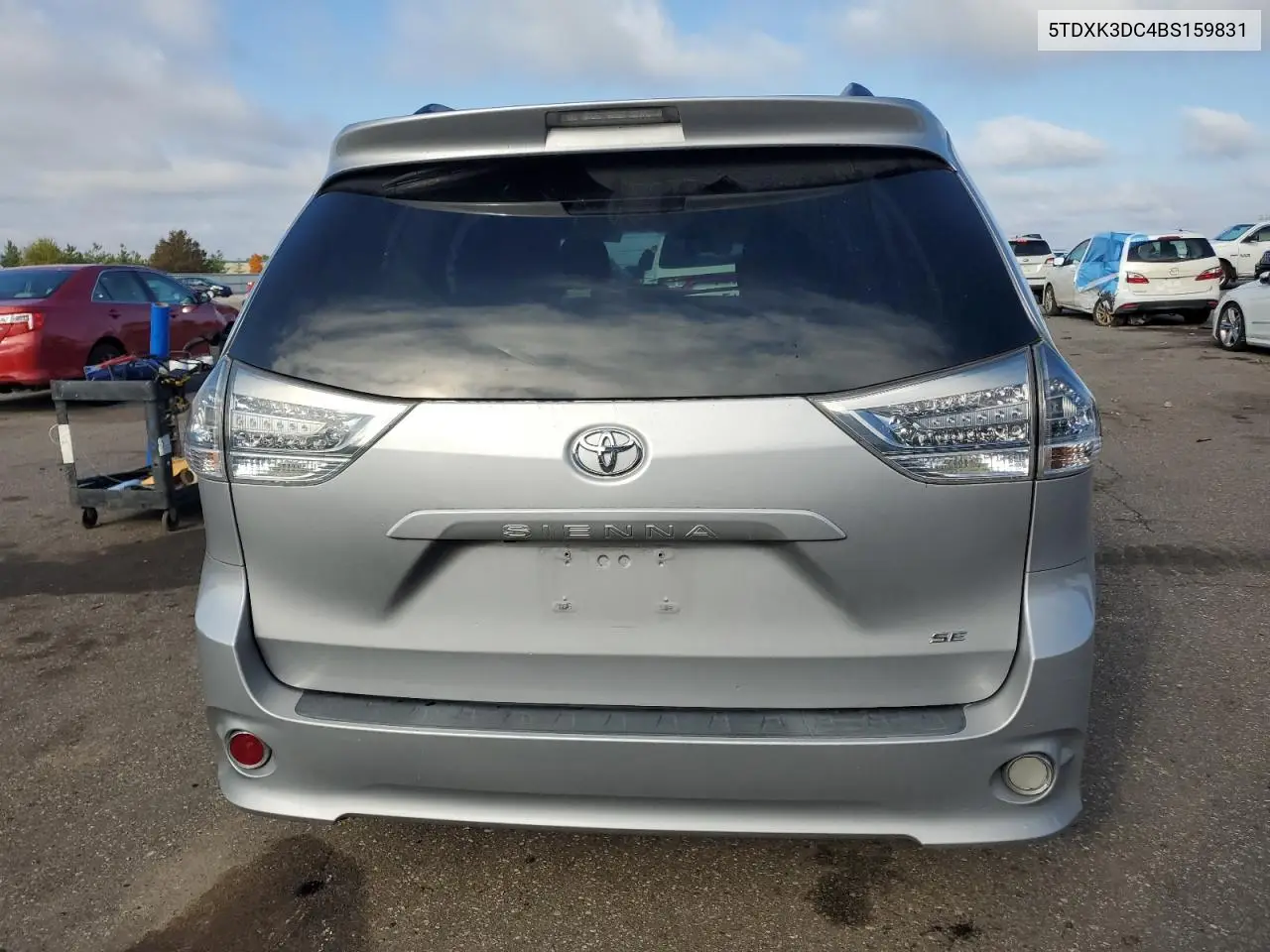 5TDXK3DC4BS159831 2011 Toyota Sienna Sport