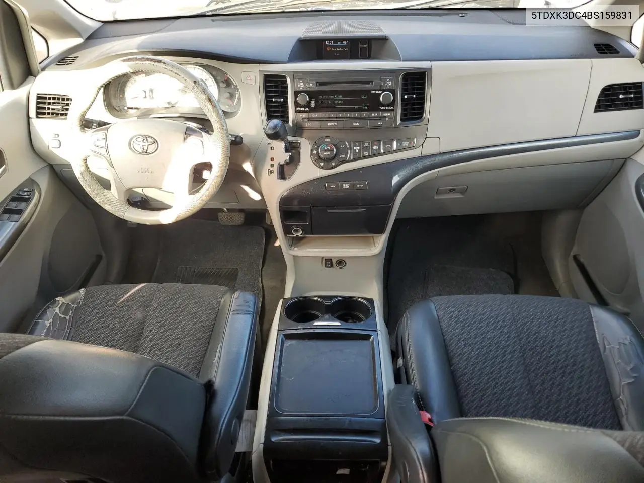 5TDXK3DC4BS159831 2011 Toyota Sienna Sport