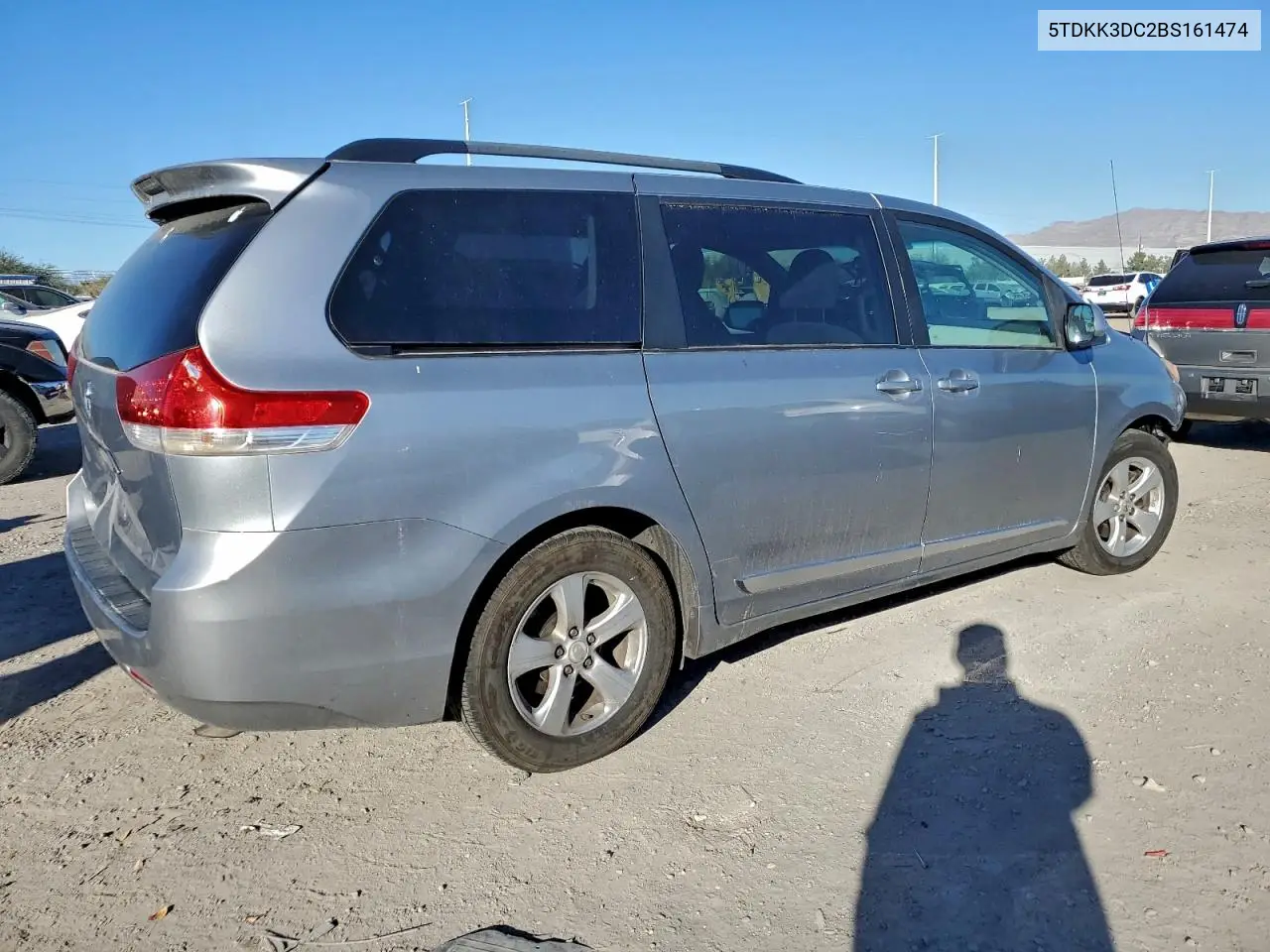 5TDKK3DC2BS161474 2011 Toyota Sienna Le