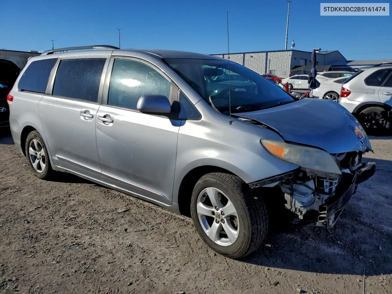 5TDKK3DC2BS161474 2011 Toyota Sienna Le