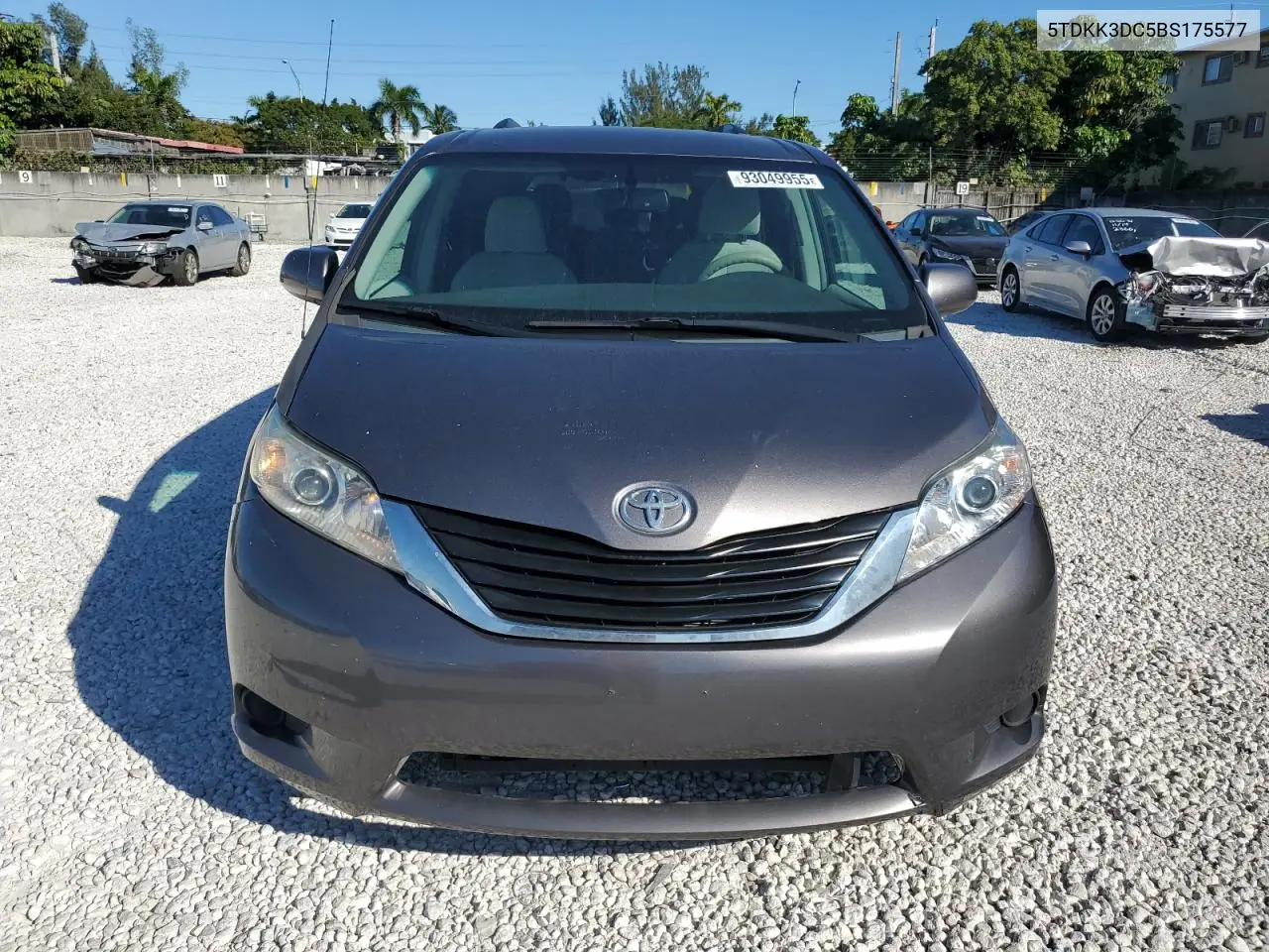 5TDKK3DC5BS175577 2011 Toyota Sienna Le