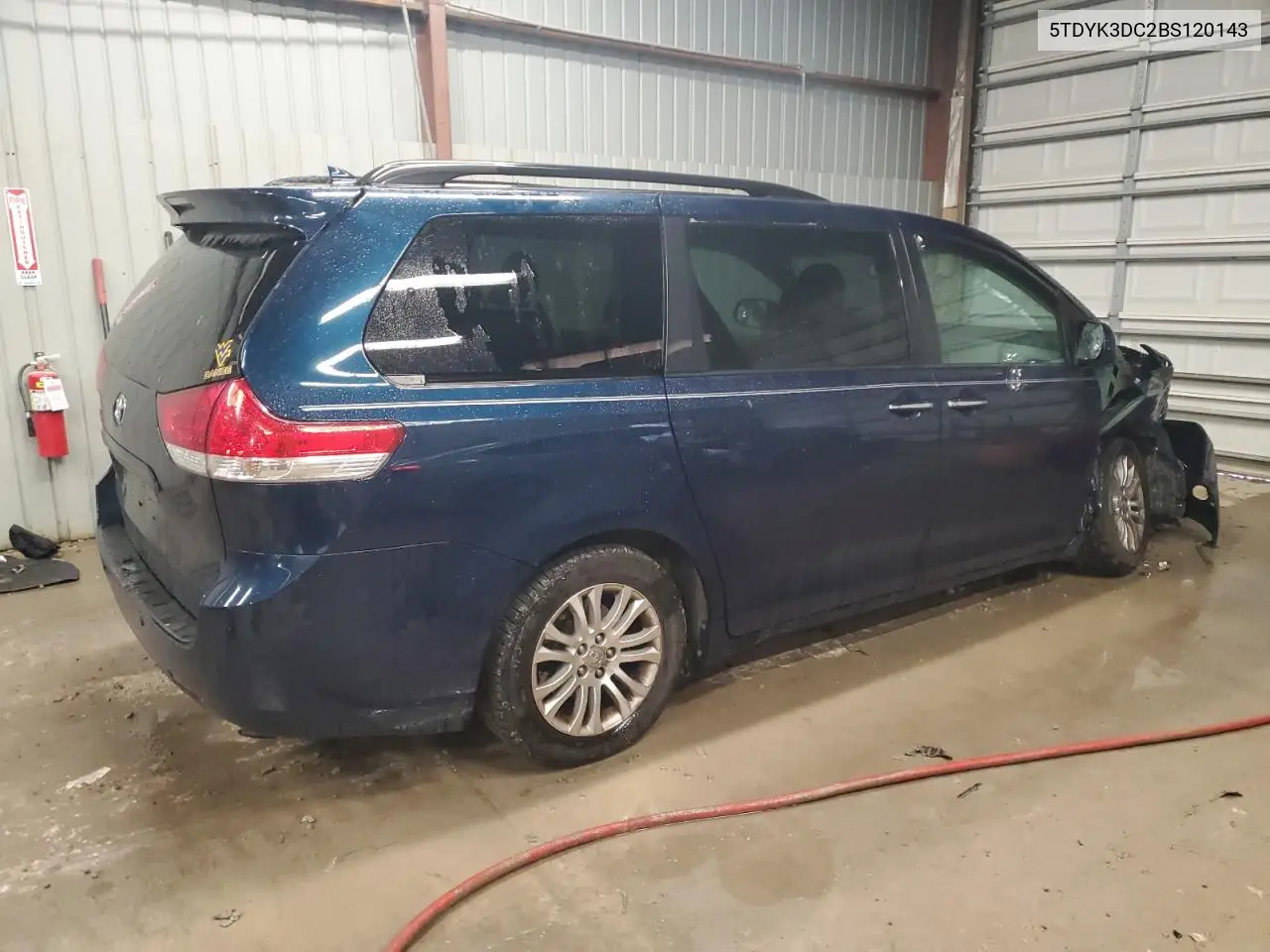5TDYK3DC2BS120143 2011 Toyota Sienna Xle