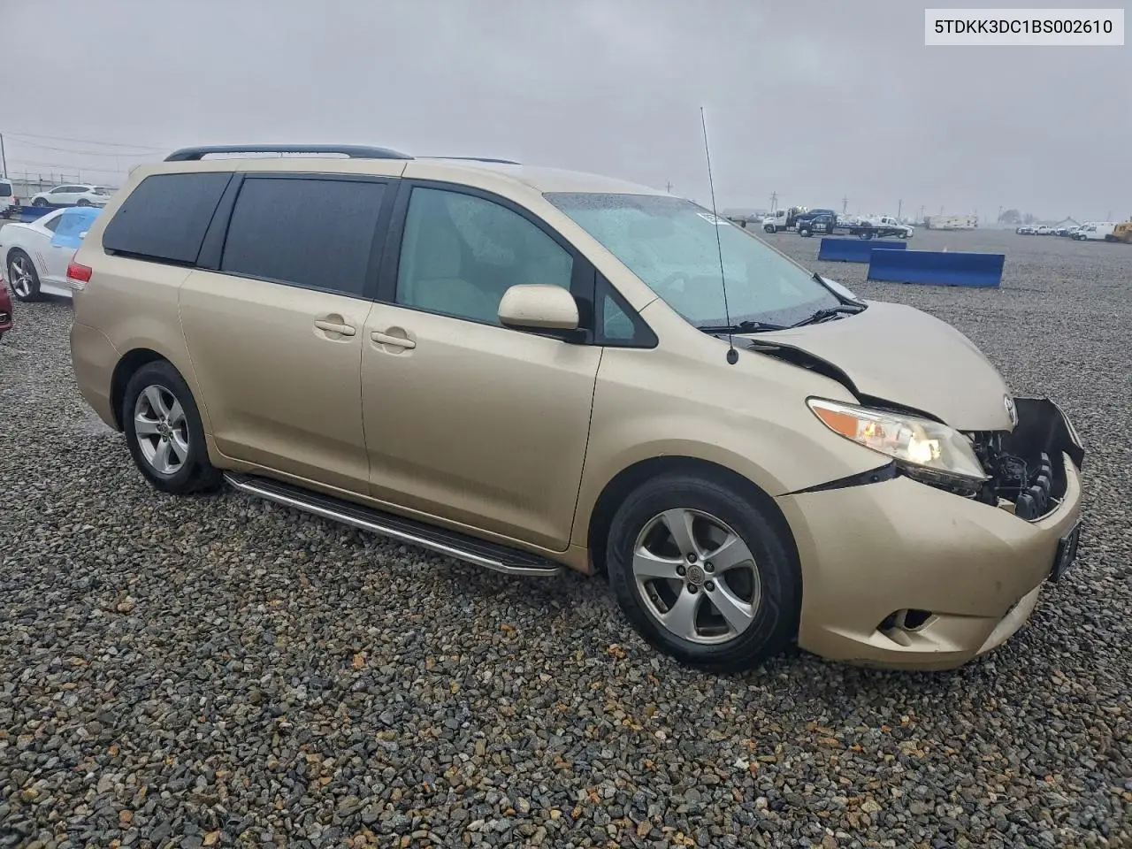 5TDKK3DC1BS002610 2011 Toyota Sienna Le