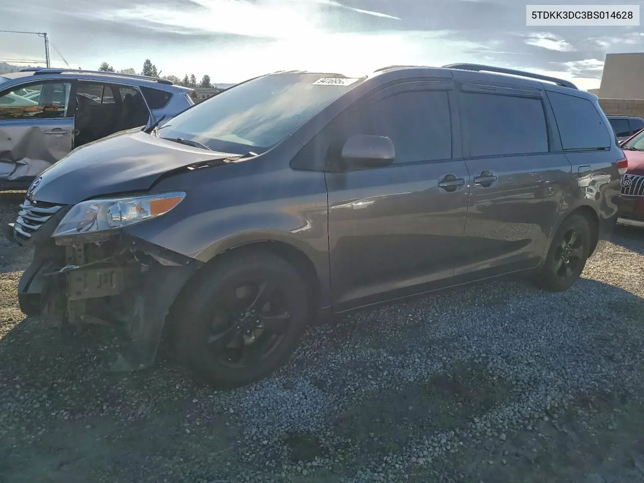 5TDKK3DC3BS014628 2011 Toyota Sienna Le