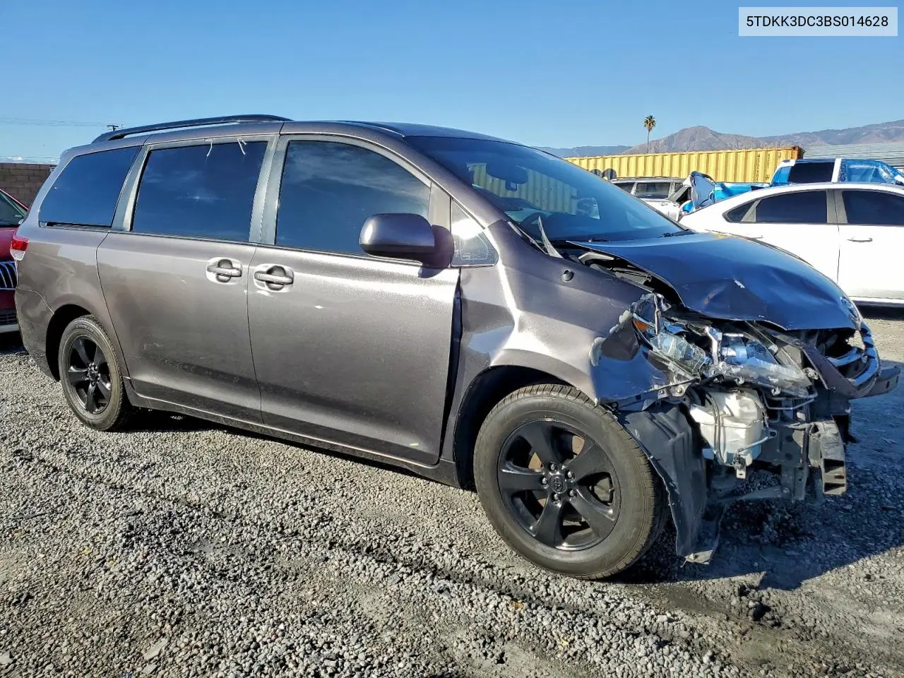 5TDKK3DC3BS014628 2011 Toyota Sienna Le