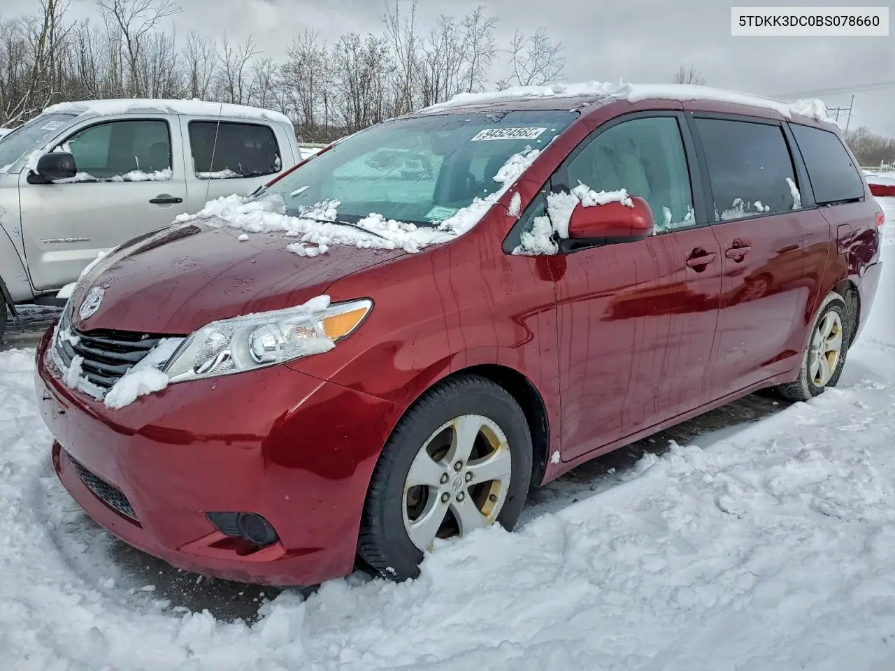 5TDKK3DC0BS078660 2011 Toyota Sienna Le