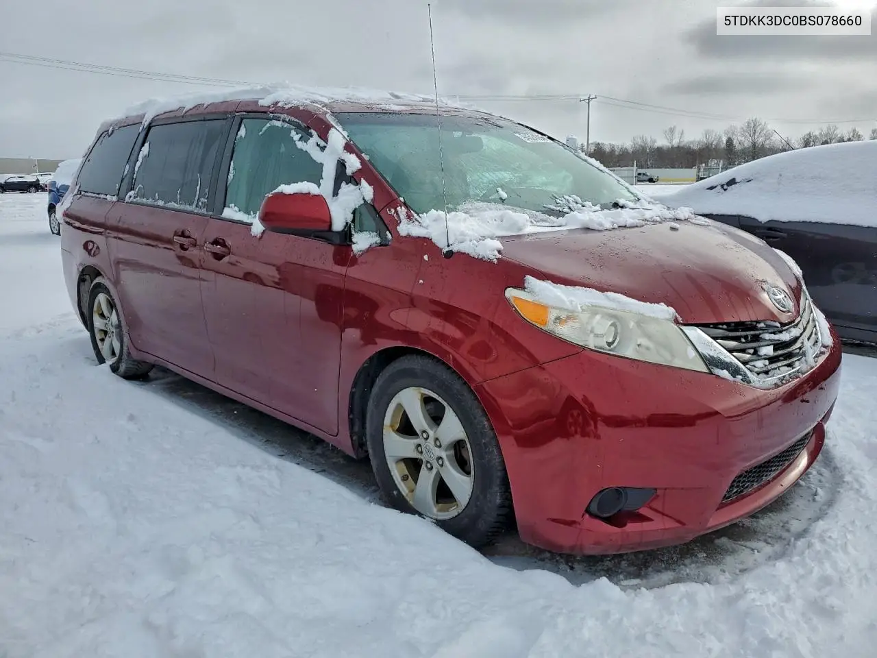 5TDKK3DC0BS078660 2011 Toyota Sienna Le