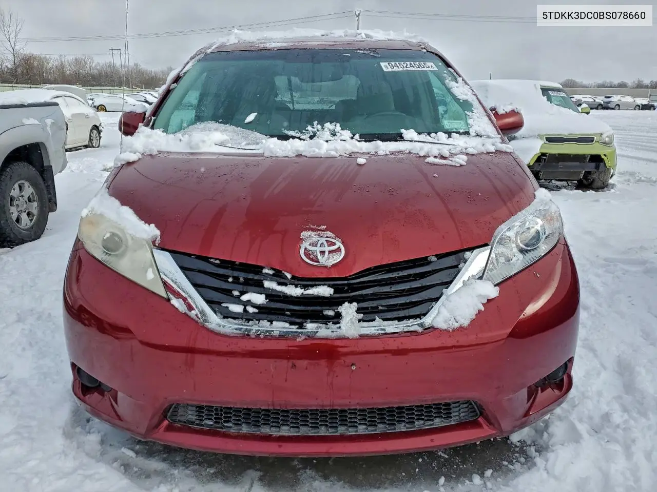 5TDKK3DC0BS078660 2011 Toyota Sienna Le