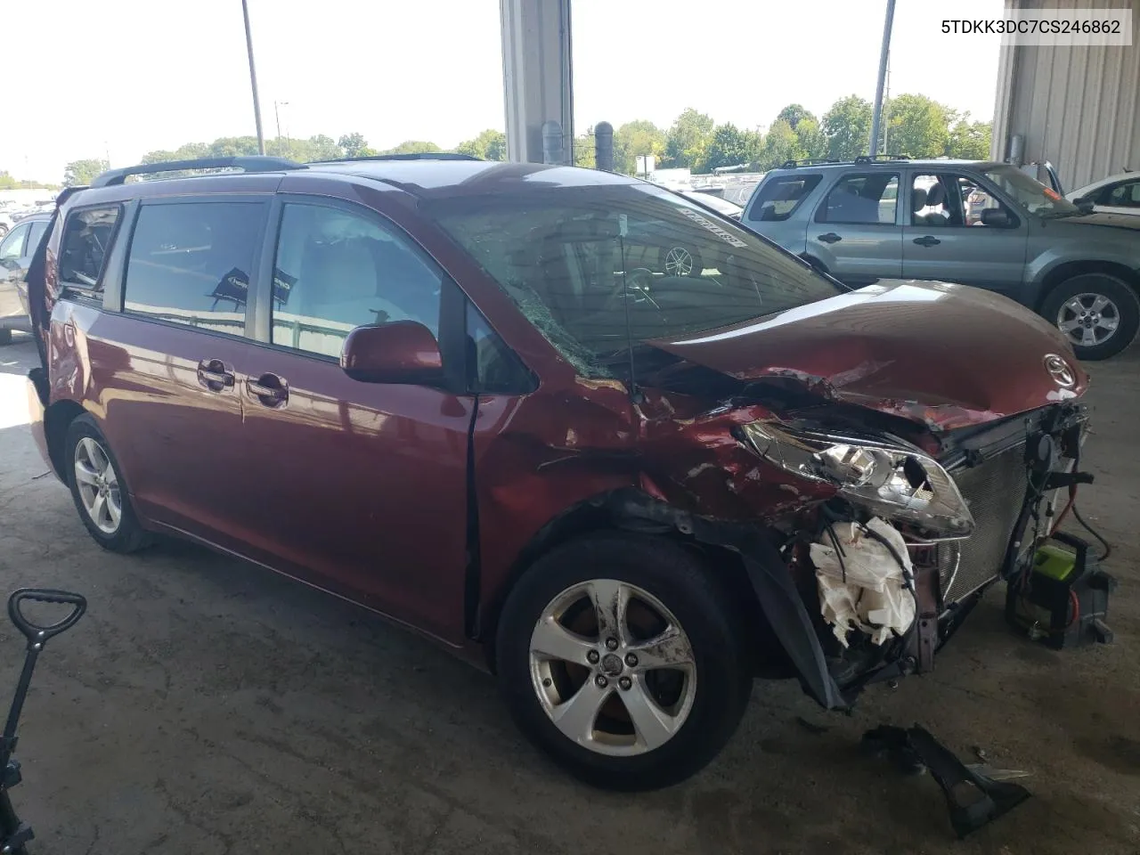 5TDKK3DC7CS246862 2012 Toyota Sienna Le