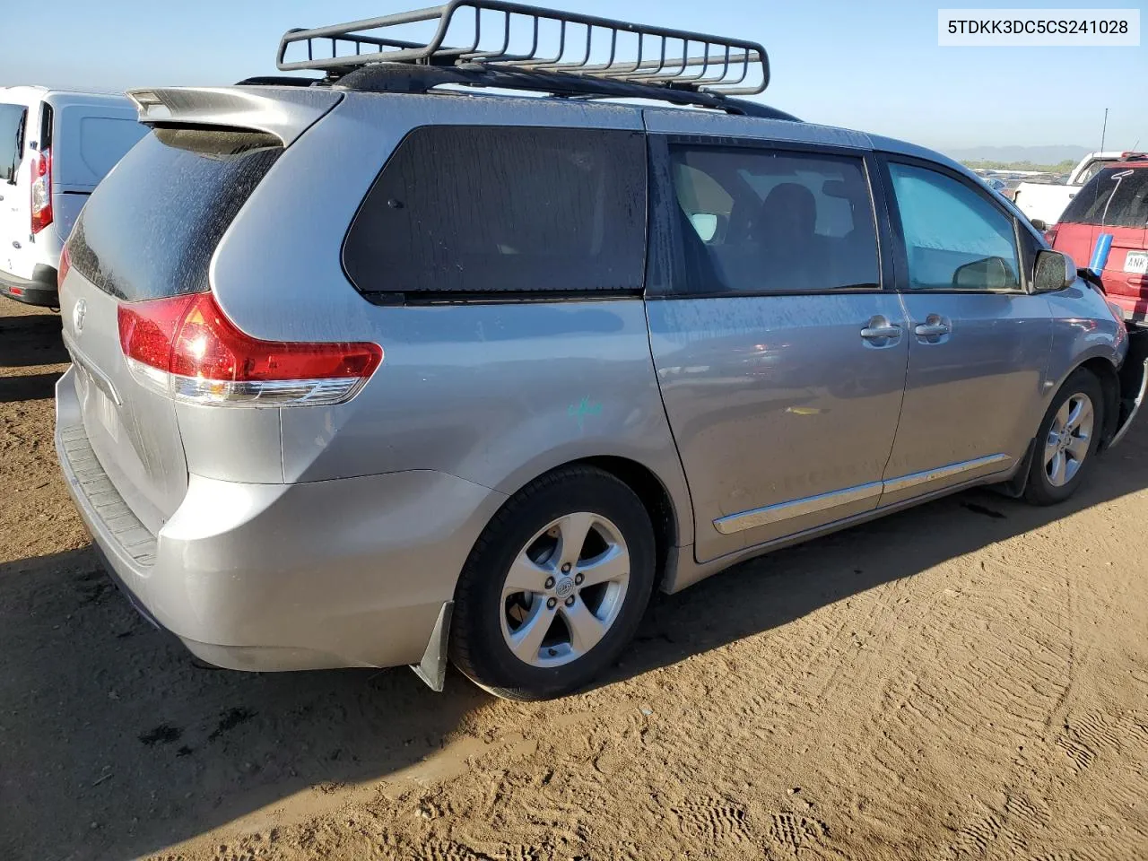 2012 Toyota Sienna Le VIN: 5TDKK3DC5CS241028 Lot: 71320724