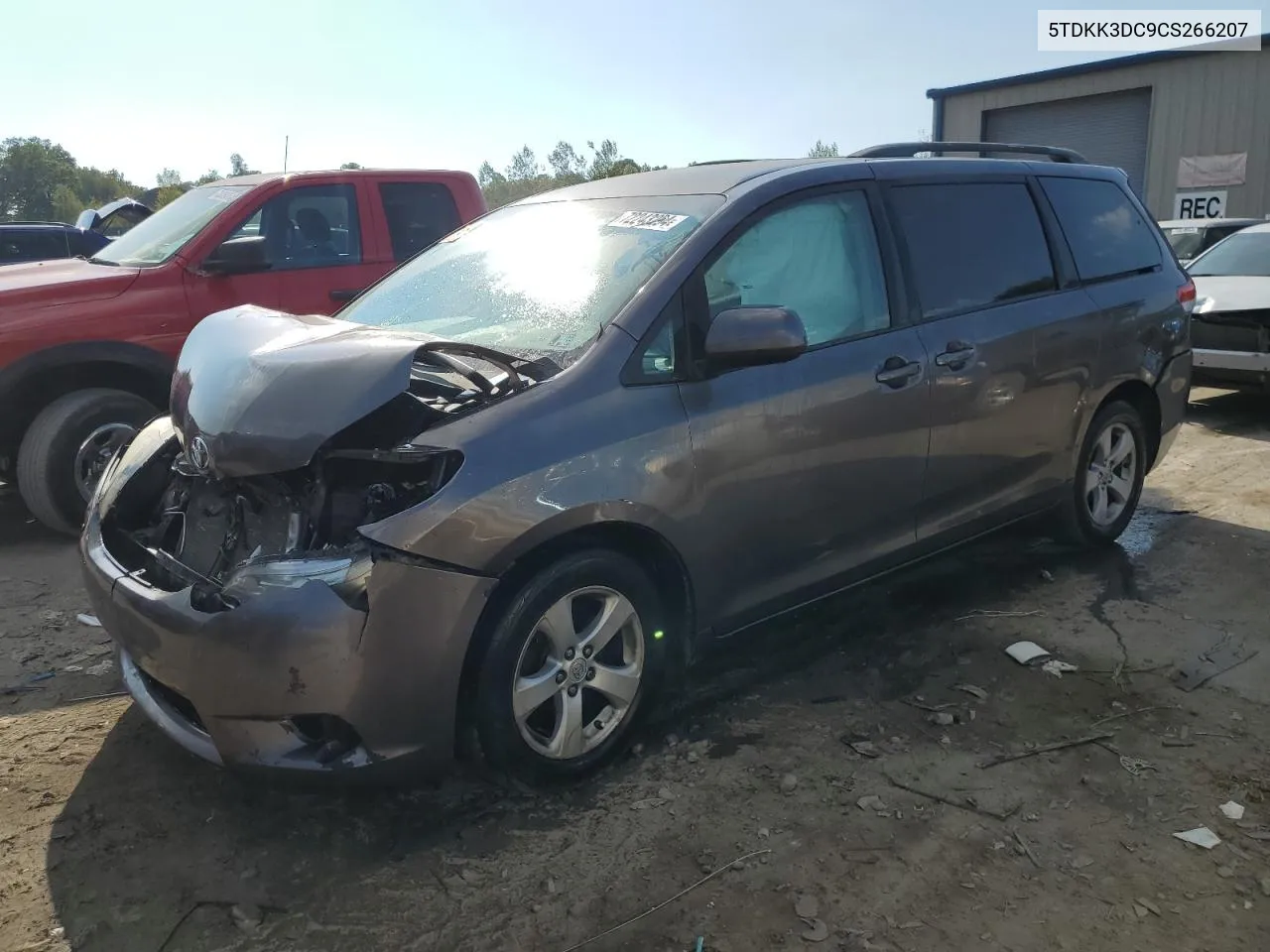 5TDKK3DC9CS266207 2012 Toyota Sienna Le