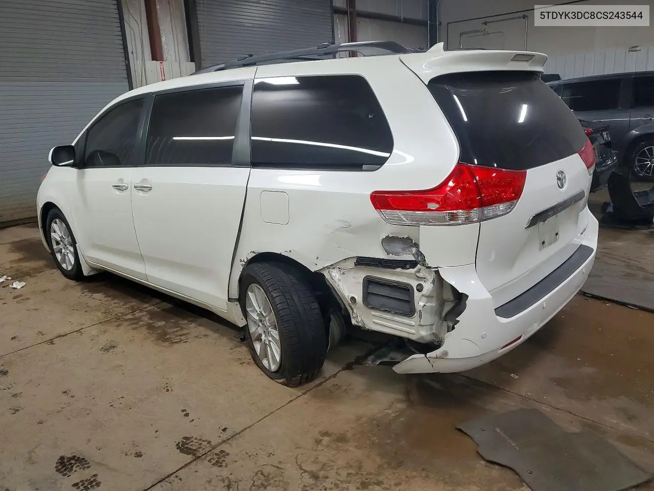 5TDYK3DC8CS243544 2012 Toyota Sienna Limited 7-Passenger