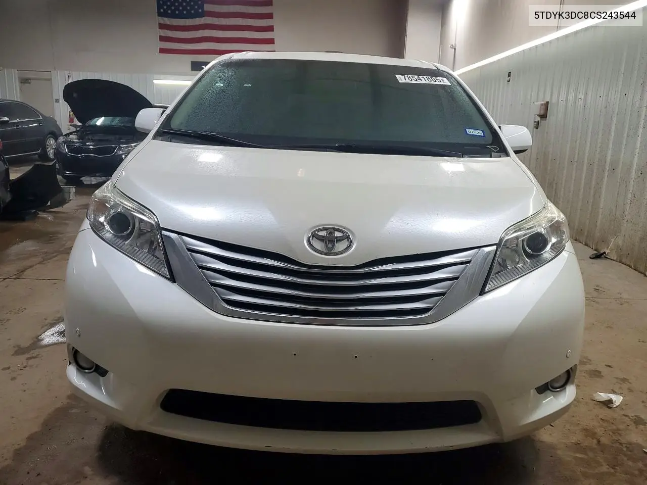 5TDYK3DC8CS243544 2012 Toyota Sienna Limited 7-Passenger
